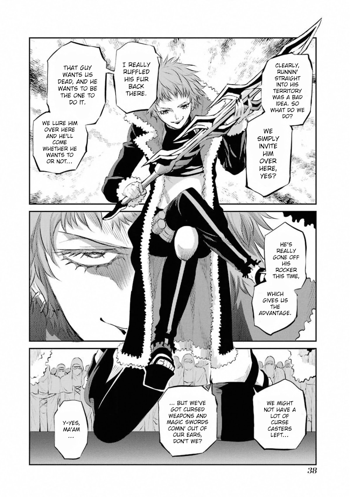 Dungeon ni Deai o Motomeru no wa Machigatte Iru Darou ka Gaiden - Sword Oratoria Chapter 75 page 39 - Chapter 75: Hunter