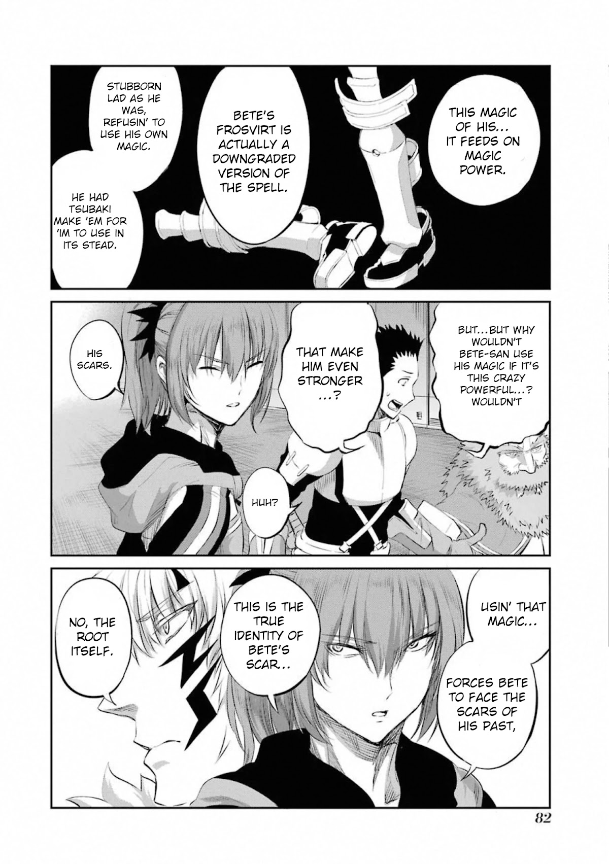 Dungeon ni Deai o Motomeru no wa Machigatte Iru Darou ka Gaiden - Sword Oratoria Chapter 76 page 33 - Chapter 76: Vanargand