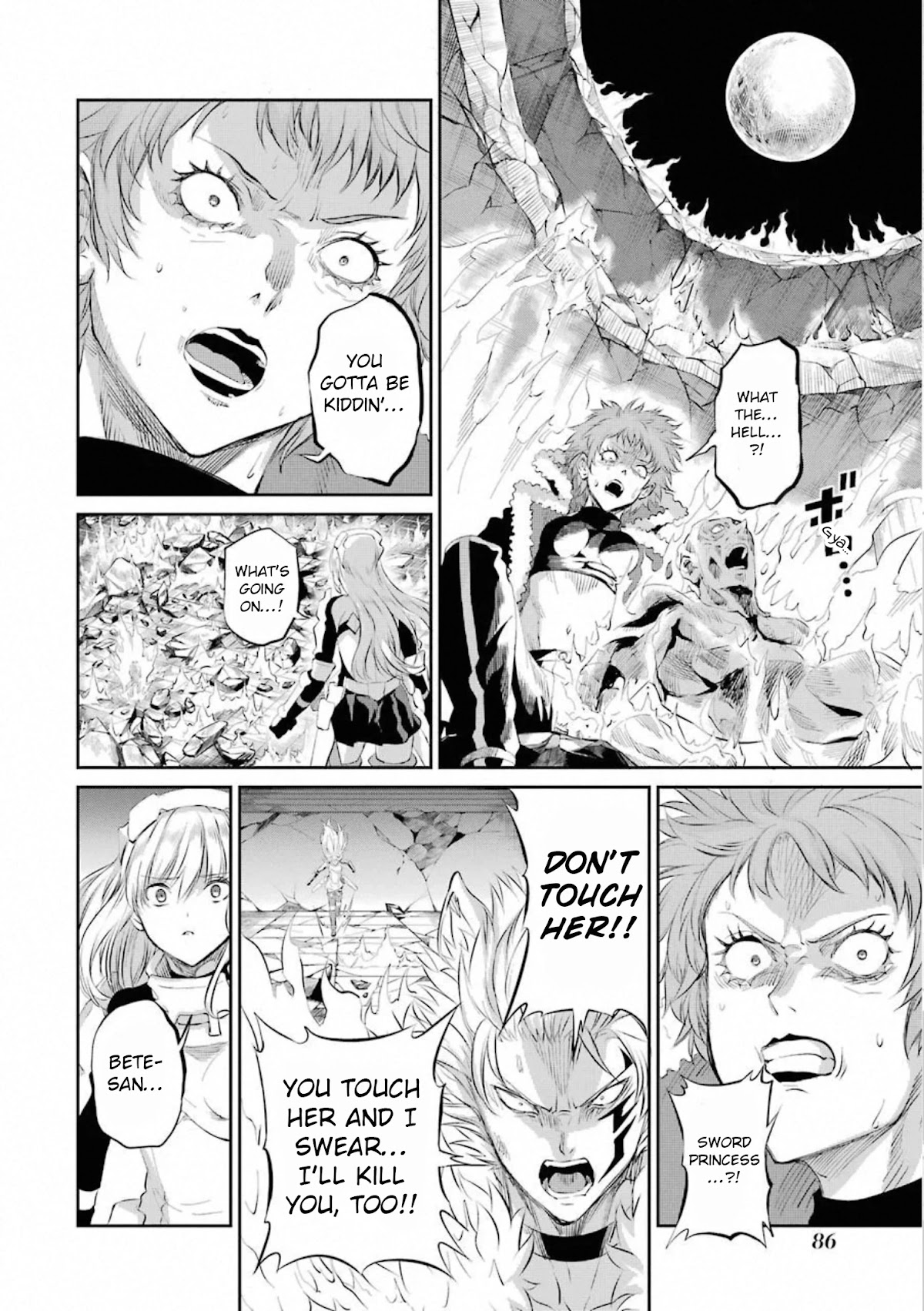 Dungeon ni Deai o Motomeru no wa Machigatte Iru Darou ka Gaiden - Sword Oratoria Chapter 76 page 36 - Chapter 76: Vanargand