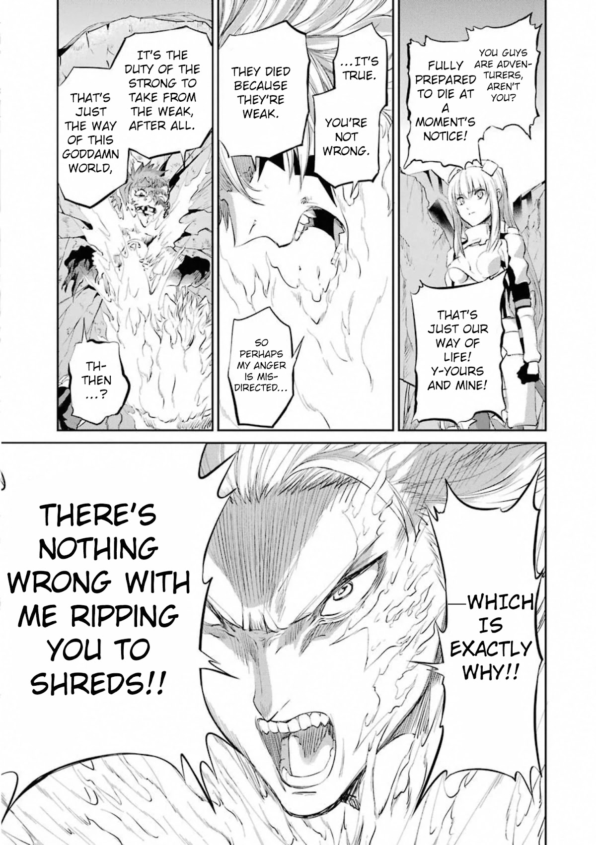 Dungeon ni Deai o Motomeru no wa Machigatte Iru Darou ka Gaiden - Sword Oratoria Chapter 76 page 41 - Chapter 76: Vanargand