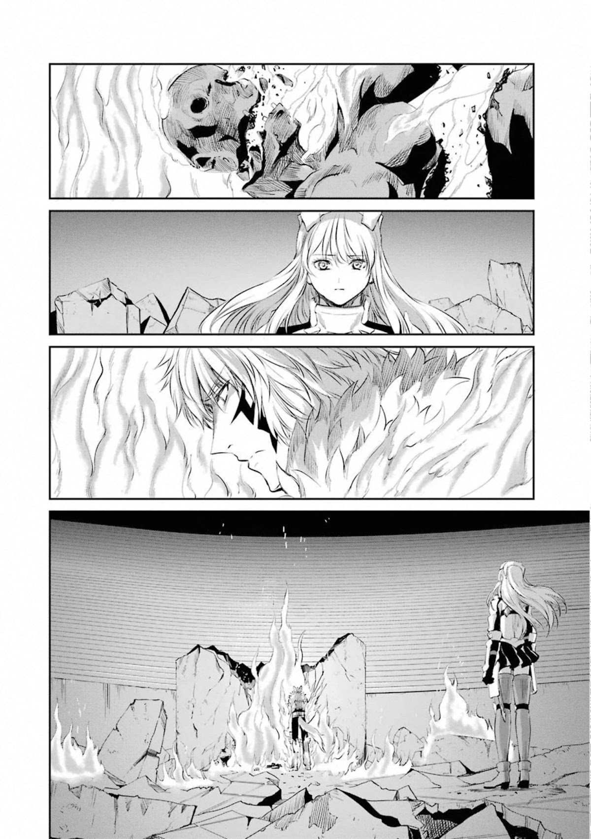 Dungeon ni Deai o Motomeru no wa Machigatte Iru Darou ka Gaiden - Sword Oratoria Chapter 76 page 44 - Chapter 76: Vanargand
