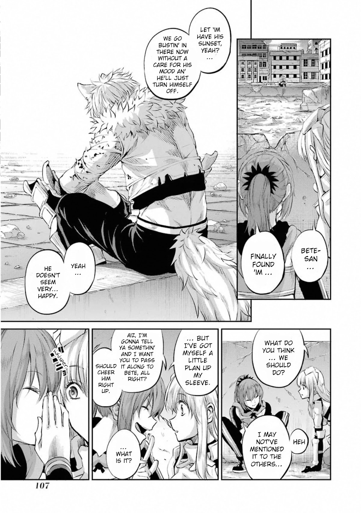 Dungeon ni Deai o Motomeru no wa Machigatte Iru Darou ka Gaiden - Sword Oratoria Chapter 77 page 10 - Chapter 77: Myosotis