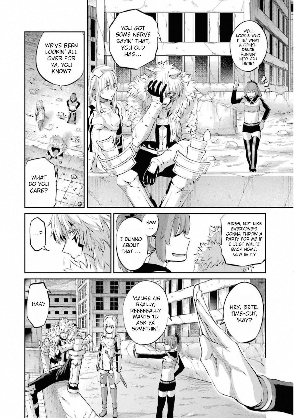 Dungeon ni Deai o Motomeru no wa Machigatte Iru Darou ka Gaiden - Sword Oratoria Chapter 77 page 13 - Chapter 77: Myosotis