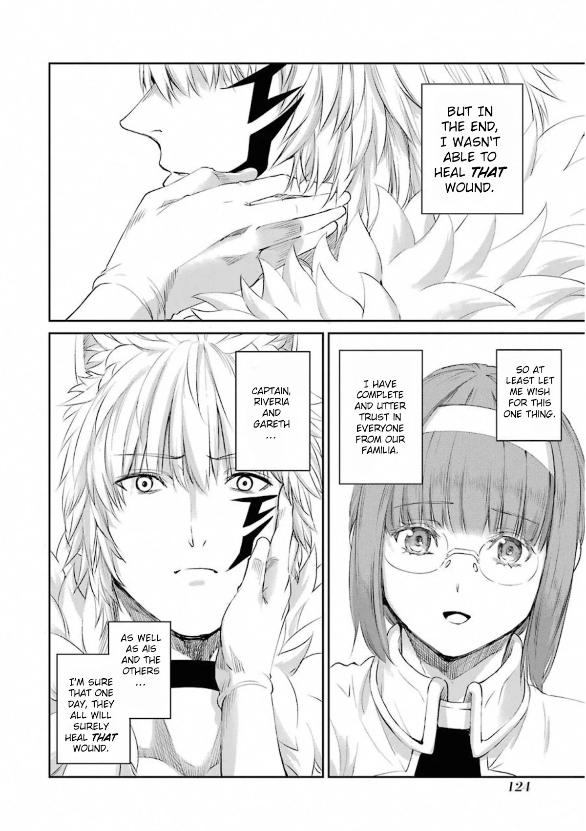 Dungeon ni Deai o Motomeru no wa Machigatte Iru Darou ka Gaiden - Sword Oratoria Chapter 77 page 27 - Chapter 77: Myosotis