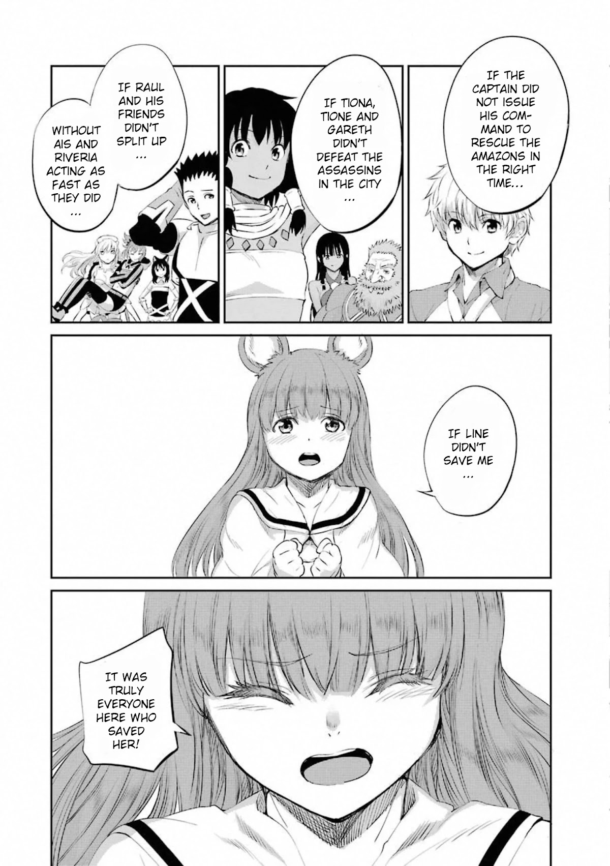Dungeon ni Deai o Motomeru no wa Machigatte Iru Darou ka Gaiden - Sword Oratoria Chapter 77 page 32 - Chapter 77: Myosotis