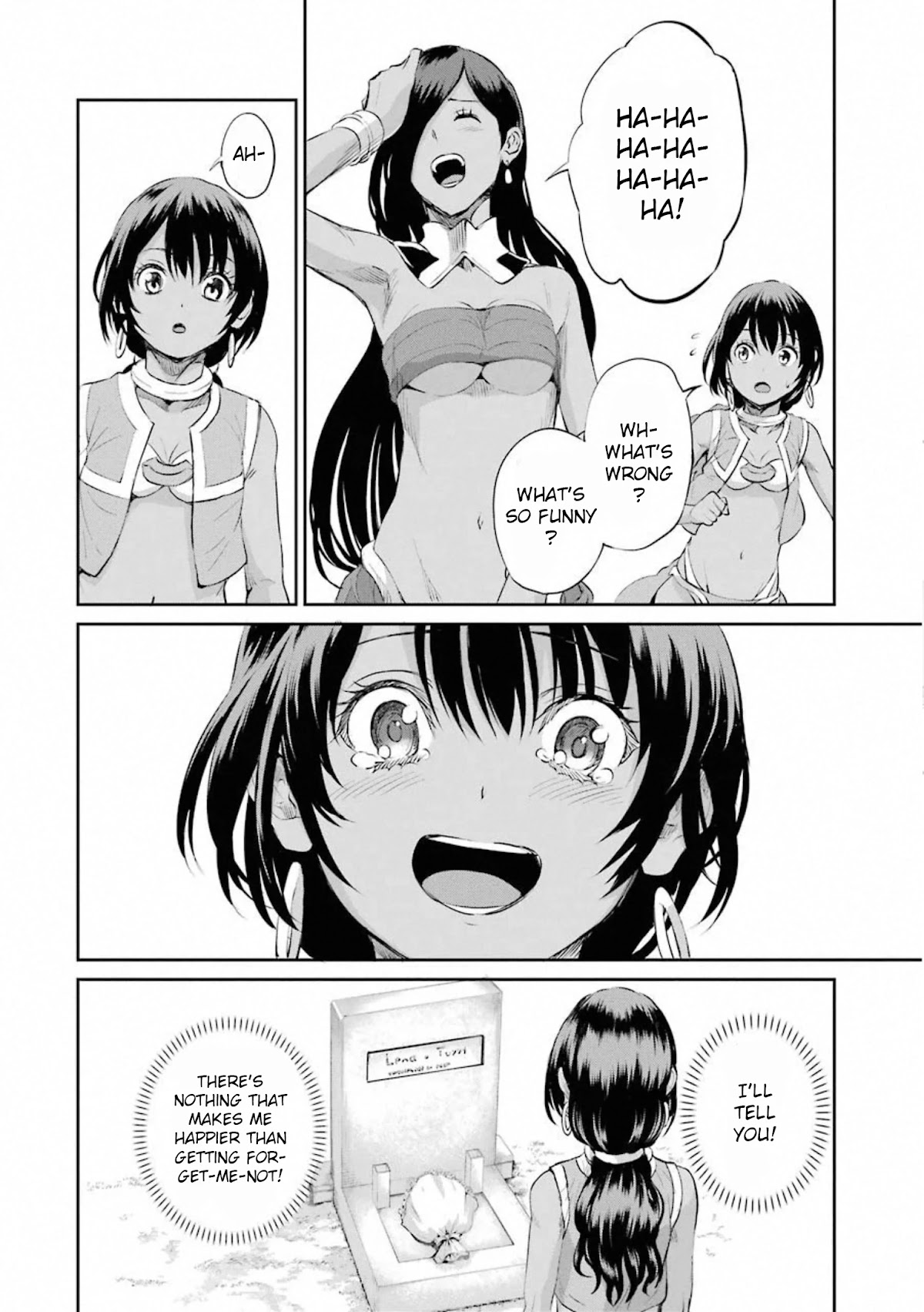 Dungeon ni Deai o Motomeru no wa Machigatte Iru Darou ka Gaiden - Sword Oratoria Chapter 77 page 44 - Chapter 77: Myosotis