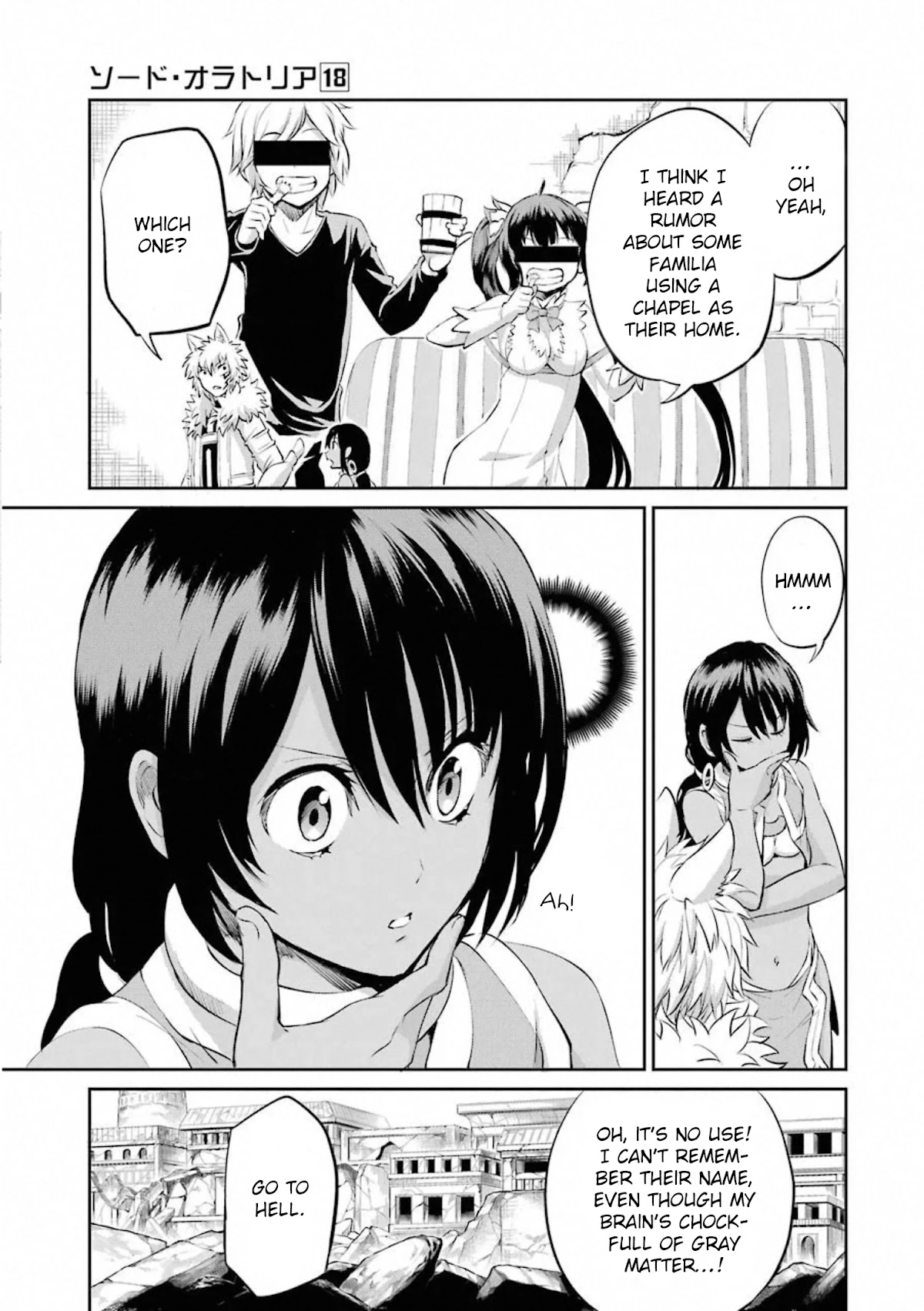 Dungeon ni Deai o Motomeru no wa Machigatte Iru Darou ka Gaiden - Sword Oratoria Chapter 78 page 20 - Chapter 78: Break