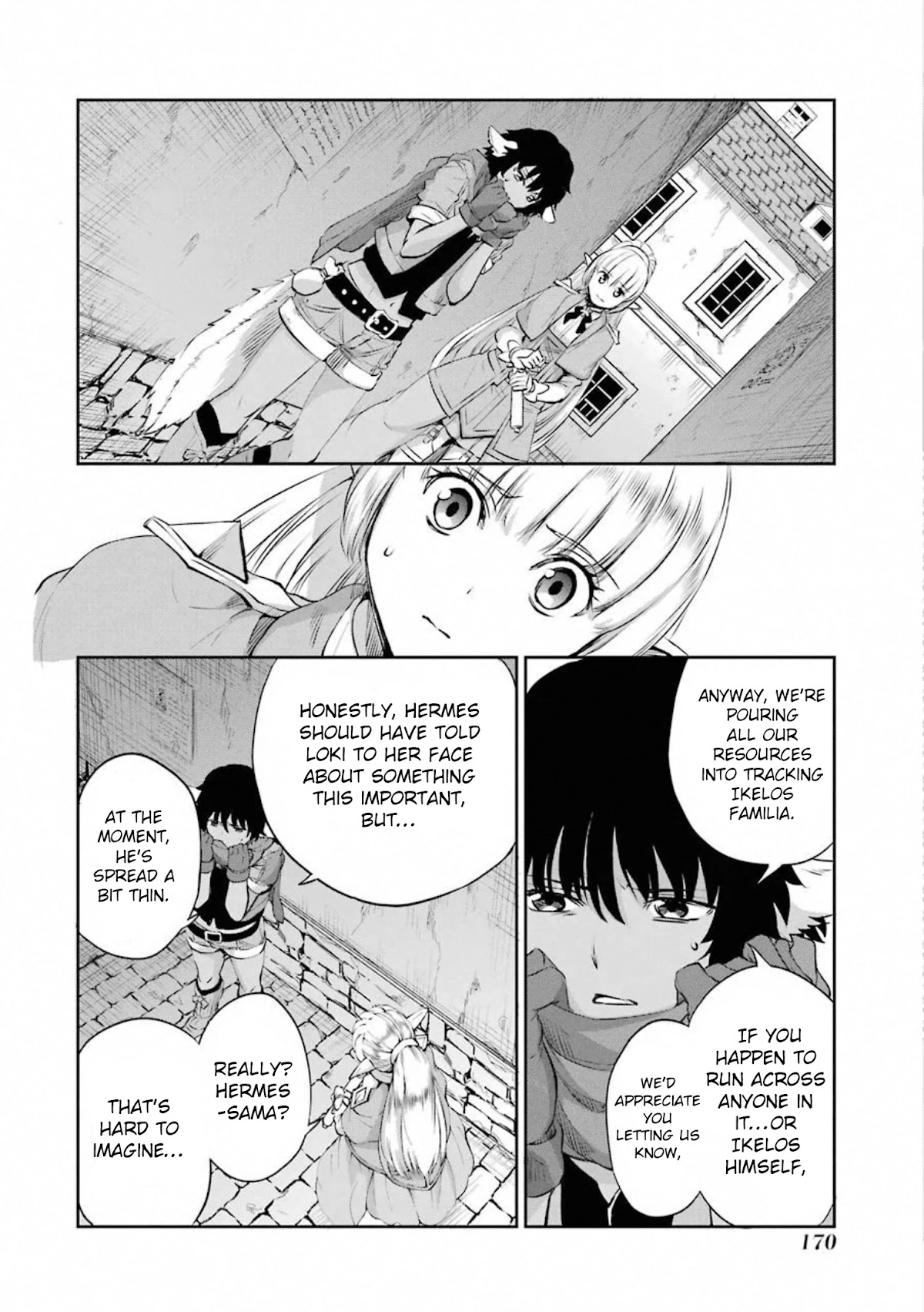 Dungeon ni Deai o Motomeru no wa Machigatte Iru Darou ka Gaiden - Sword Oratoria Chapter 78 page 25 - Chapter 78: Break