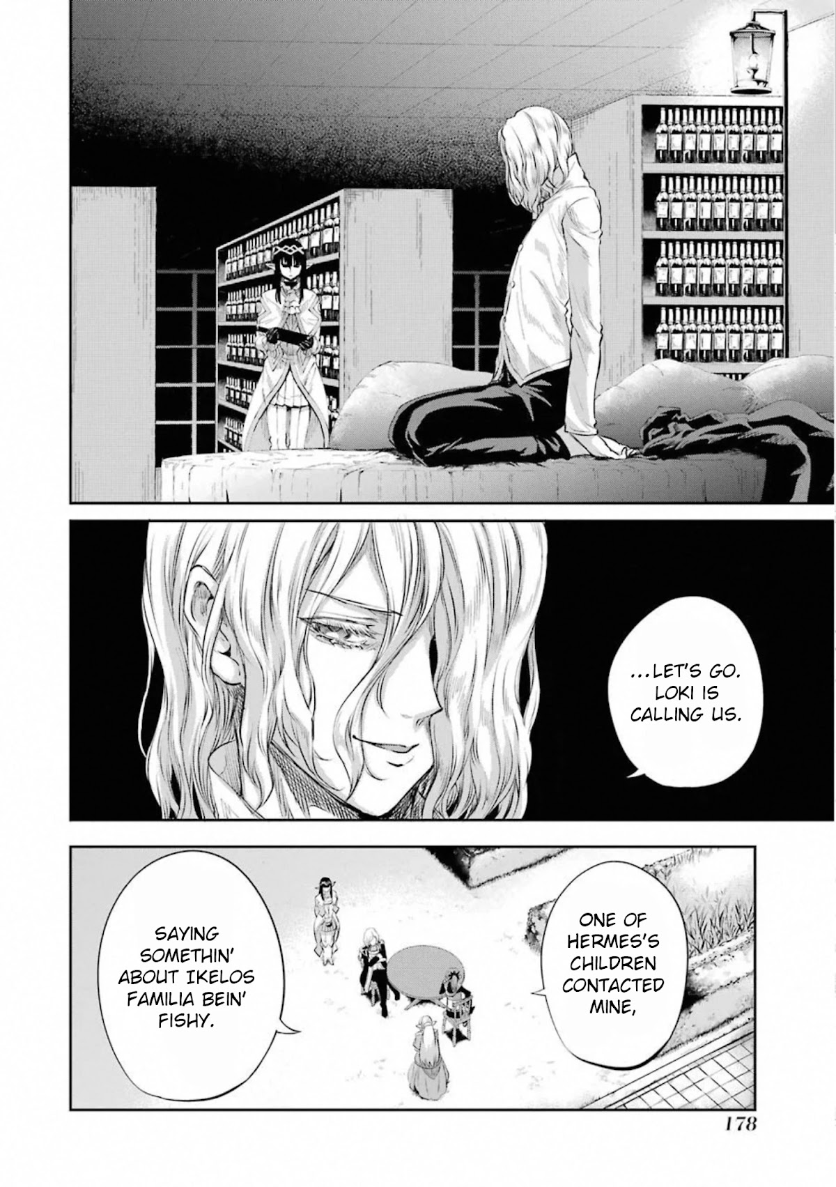 Dungeon ni Deai o Motomeru no wa Machigatte Iru Darou ka Gaiden - Sword Oratoria Chapter 78 page 33 - Chapter 78: Break