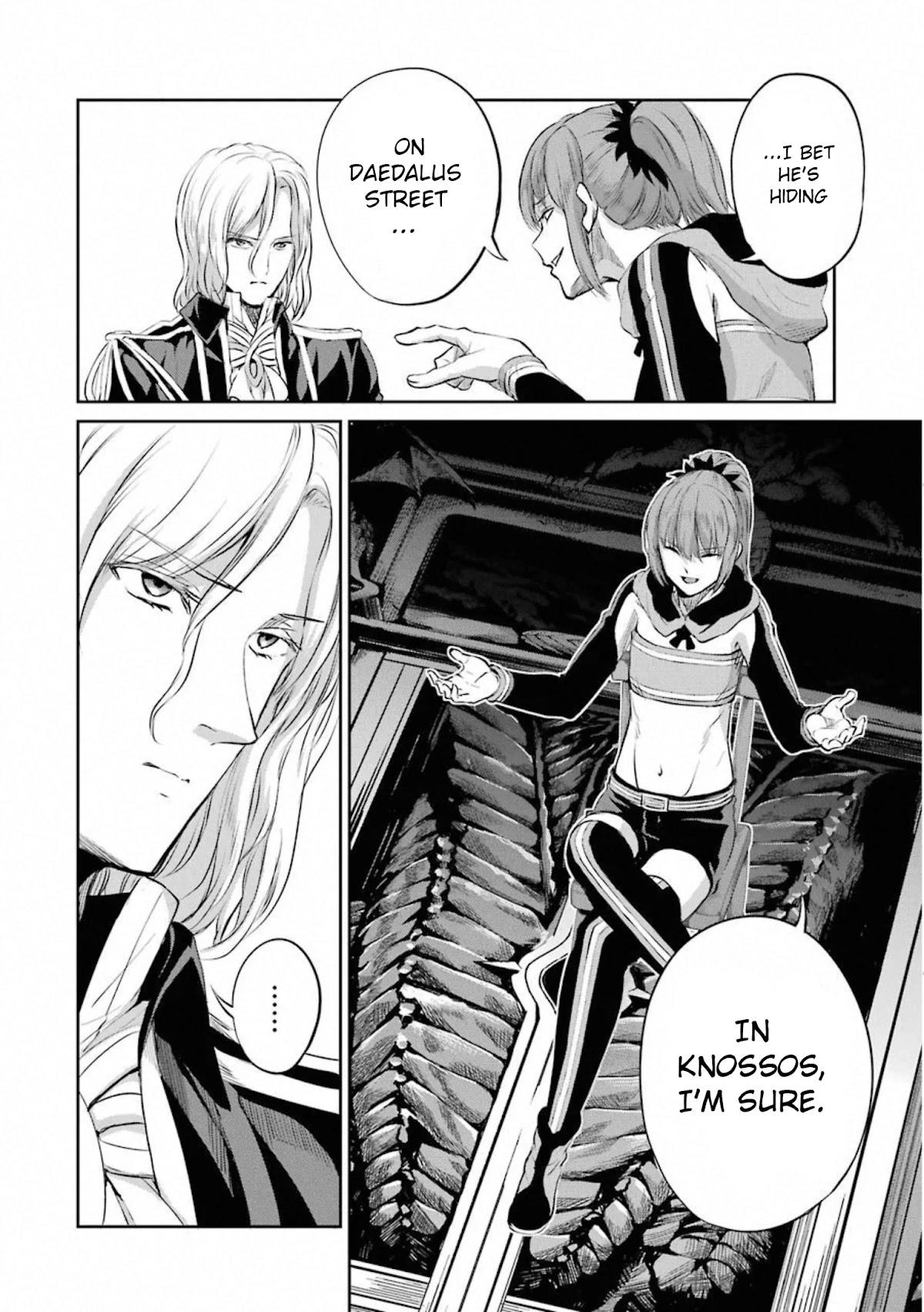 Dungeon ni Deai o Motomeru no wa Machigatte Iru Darou ka Gaiden - Sword Oratoria Chapter 78 page 35 - Chapter 78: Break
