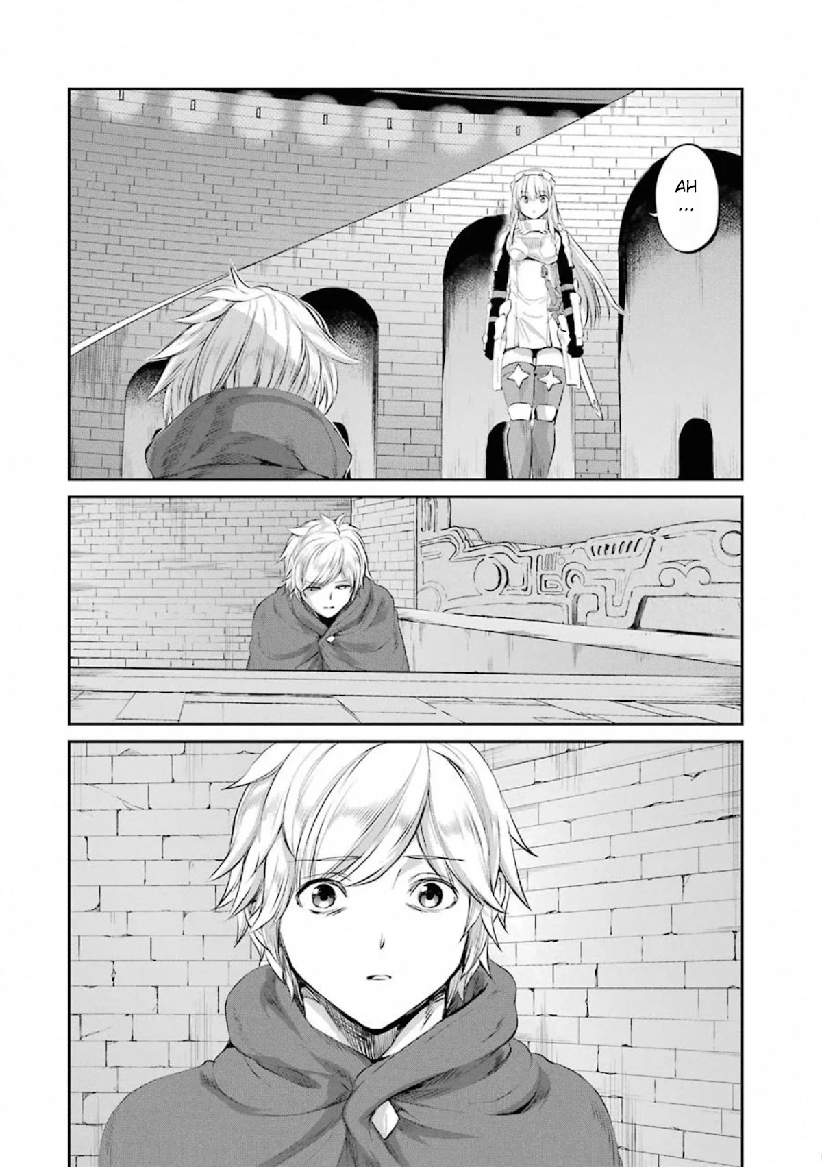 Dungeon ni Deai o Motomeru no wa Machigatte Iru Darou ka Gaiden - Sword Oratoria Chapter 78 page 43 - Chapter 78: Break