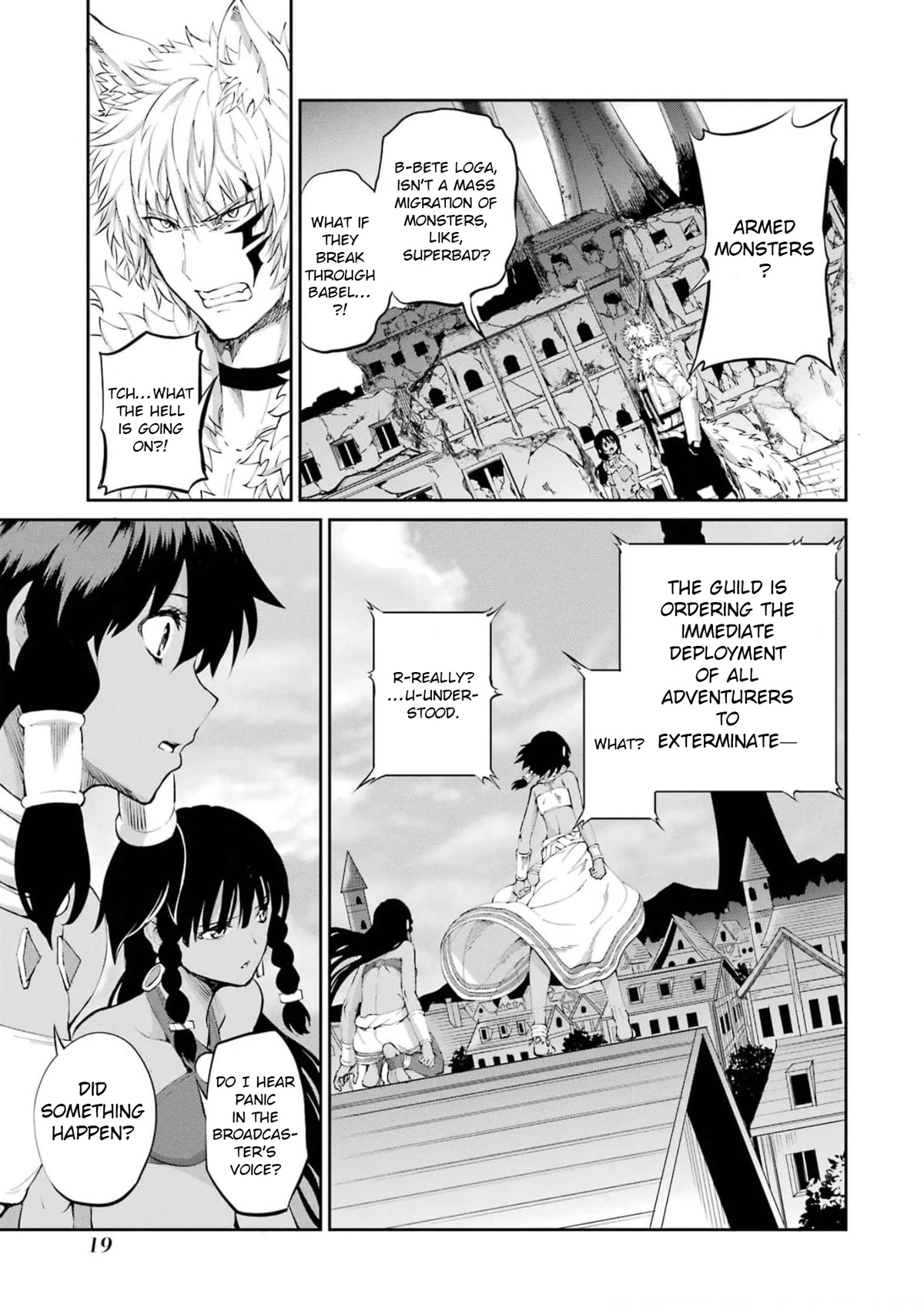 Dungeon ni Deai o Motomeru no wa Machigatte Iru Darou ka Gaiden - Sword Oratoria Chapter 79 page 19 - Chapter 79: Wandering Bell