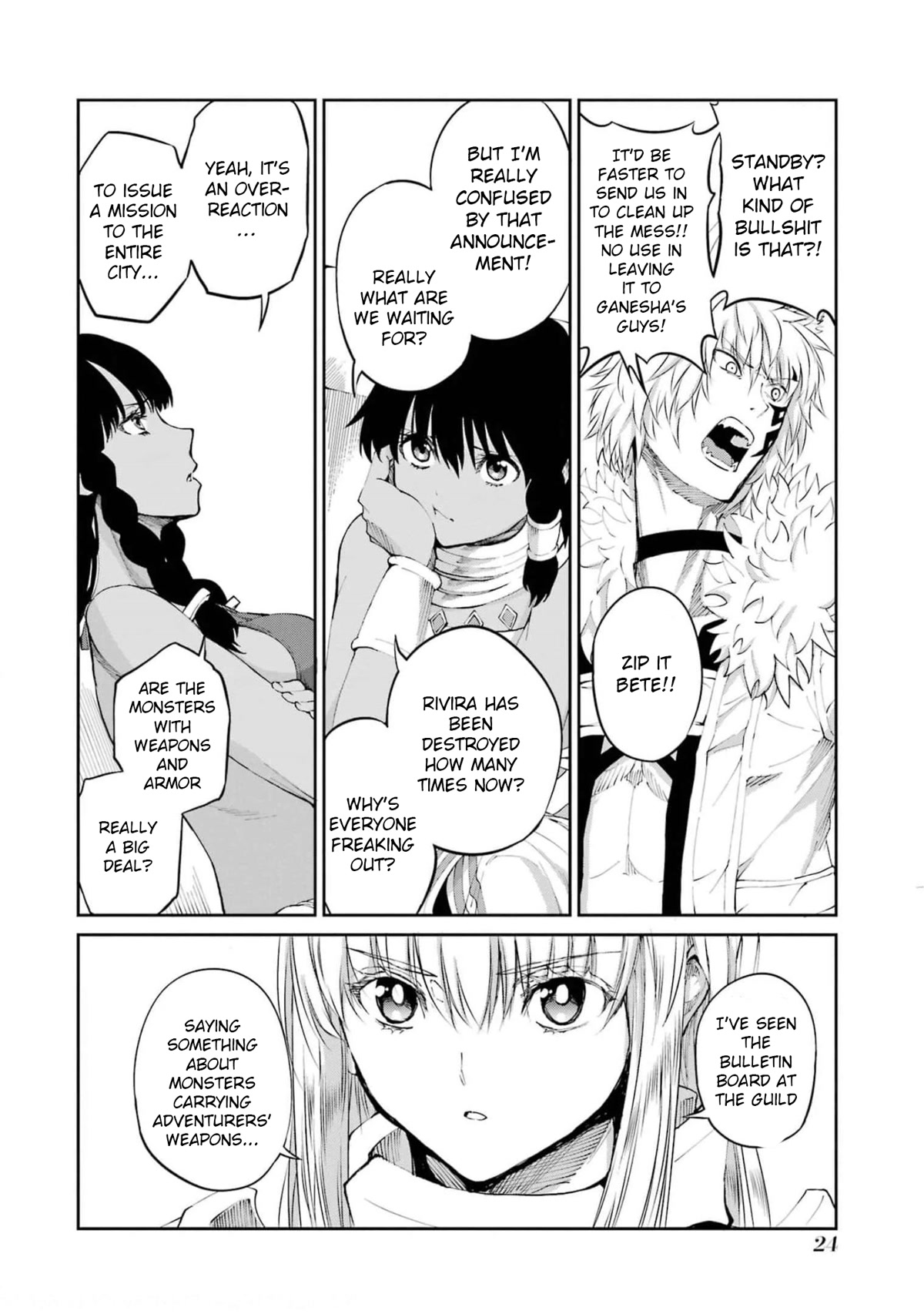 Dungeon ni Deai o Motomeru no wa Machigatte Iru Darou ka Gaiden - Sword Oratoria Chapter 79 page 24 - Chapter 79: Wandering Bell
