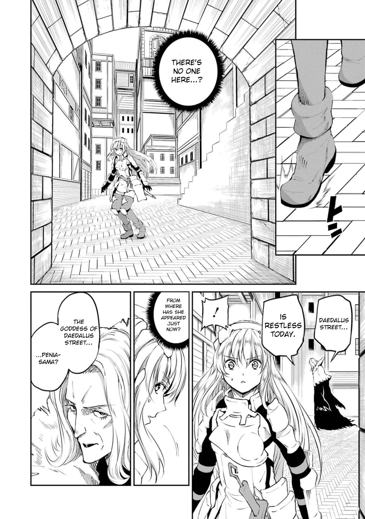 Dungeon ni Deai o Motomeru no wa Machigatte Iru Darou ka Gaiden - Sword Oratoria Chapter 79 page 42 - Chapter 79: Wandering Bell