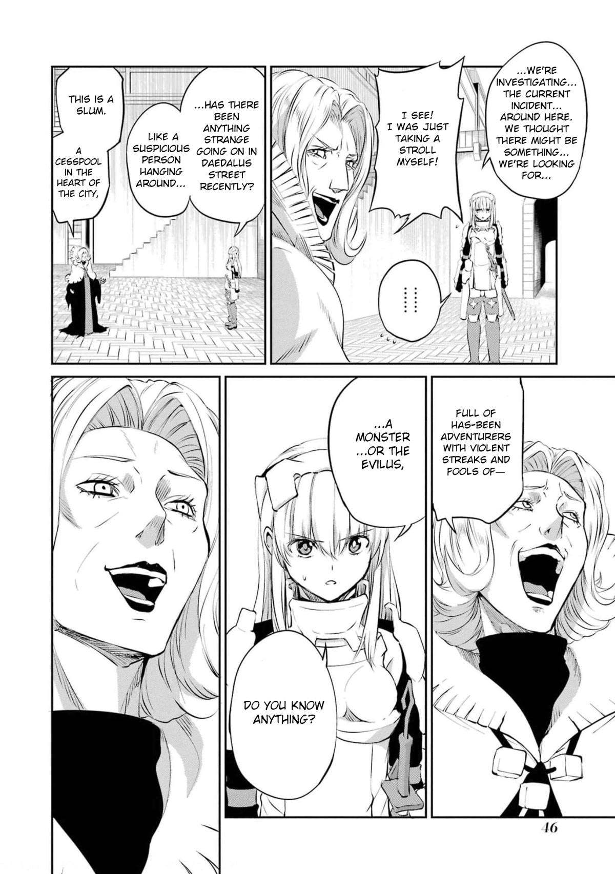 Dungeon ni Deai o Motomeru no wa Machigatte Iru Darou ka Gaiden - Sword Oratoria Chapter 79 page 44 - Chapter 79: Wandering Bell