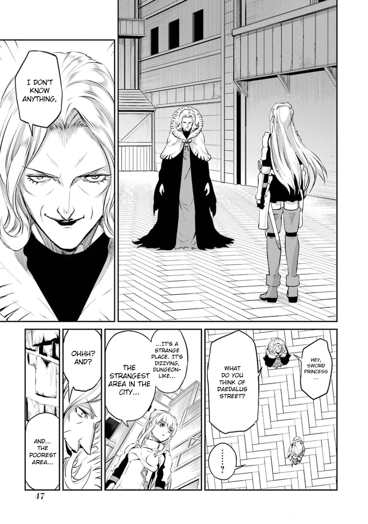 Dungeon ni Deai o Motomeru no wa Machigatte Iru Darou ka Gaiden - Sword Oratoria Chapter 79 page 45 - Chapter 79: Wandering Bell
