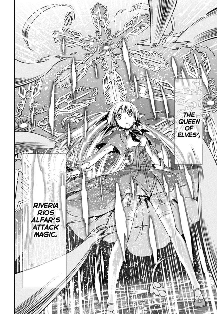 Dungeon ni Deai o Motomeru no wa Machigatte Iru Darou ka Gaiden - Sword Oratoria Chapter 8 page 25 - Chapter 8 : <Heroes> <Streat Battle>