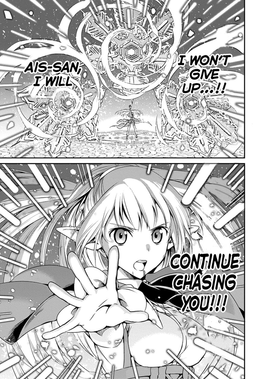 Dungeon ni Deai o Motomeru no wa Machigatte Iru Darou ka Gaiden - Sword Oratoria Chapter 8 page 26 - Chapter 8 : <Heroes> <Streat Battle>
