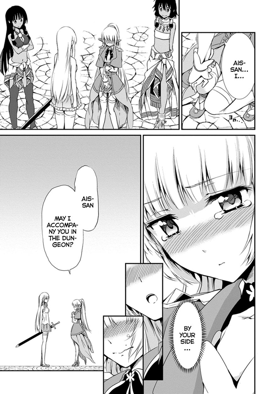 Dungeon ni Deai o Motomeru no wa Machigatte Iru Darou ka Gaiden - Sword Oratoria Chapter 8 page 34 - Chapter 8 : <Heroes> <Streat Battle>