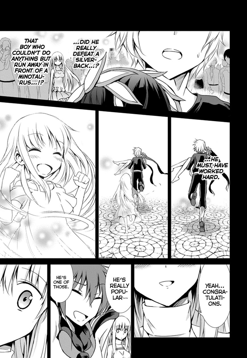 Dungeon ni Deai o Motomeru no wa Machigatte Iru Darou ka Gaiden - Sword Oratoria Chapter 8 page 46 - Chapter 8 : <Heroes> <Streat Battle>
