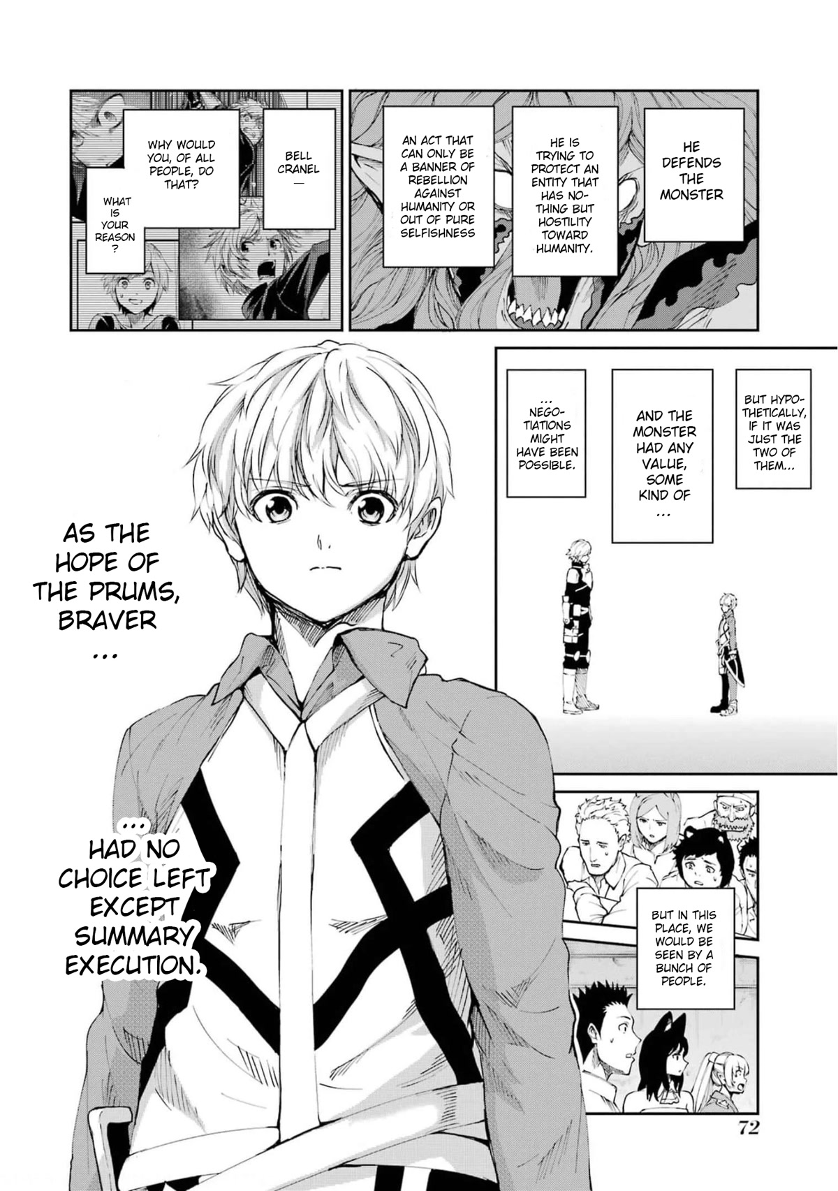 Dungeon ni Deai o Motomeru no wa Machigatte Iru Darou ka Gaiden - Sword Oratoria Chapter 80 page 19 - Chapter 80: Corrupt Hero