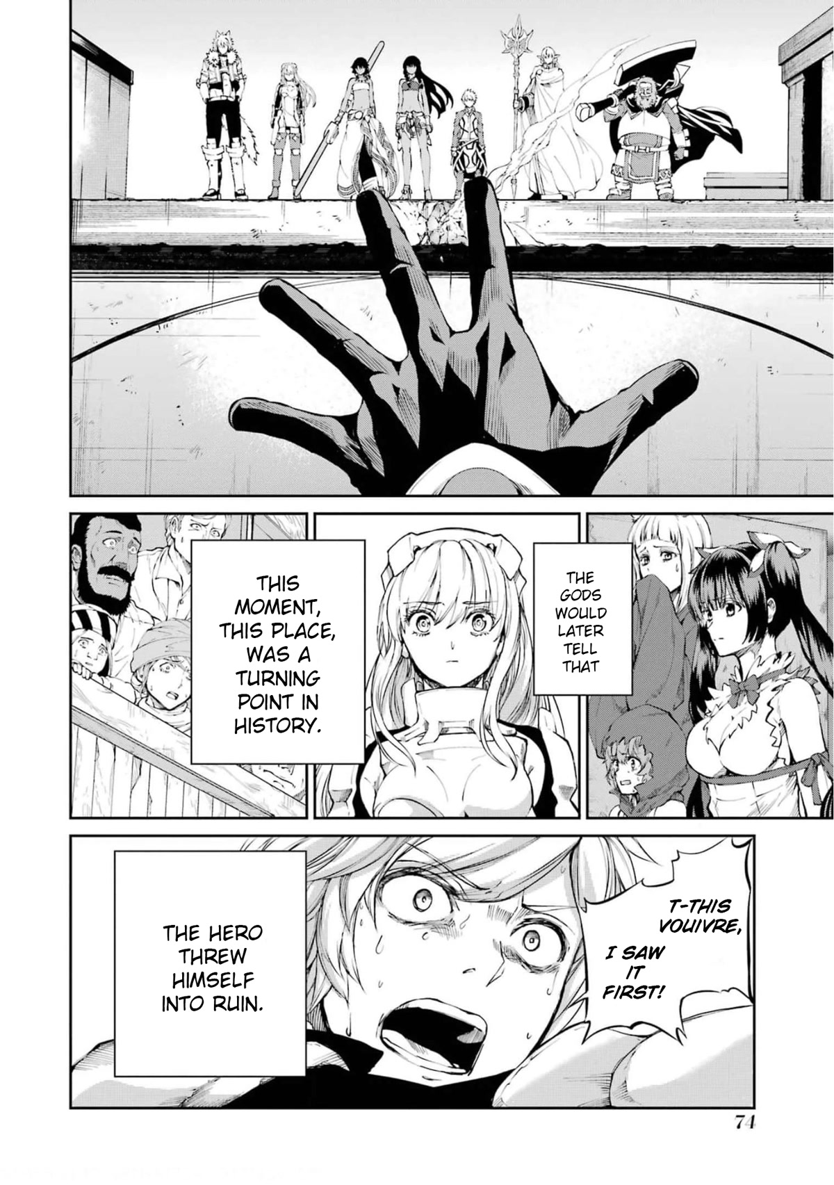 Dungeon ni Deai o Motomeru no wa Machigatte Iru Darou ka Gaiden - Sword Oratoria Chapter 80 page 21 - Chapter 80: Corrupt Hero