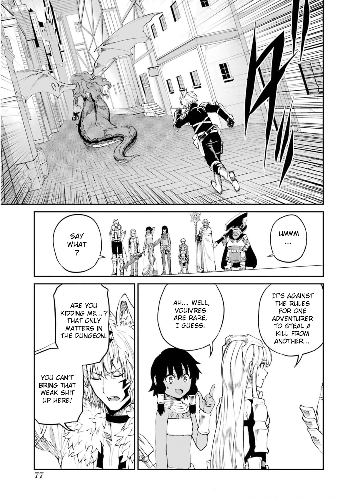 Dungeon ni Deai o Motomeru no wa Machigatte Iru Darou ka Gaiden - Sword Oratoria Chapter 80 page 24 - Chapter 80: Corrupt Hero