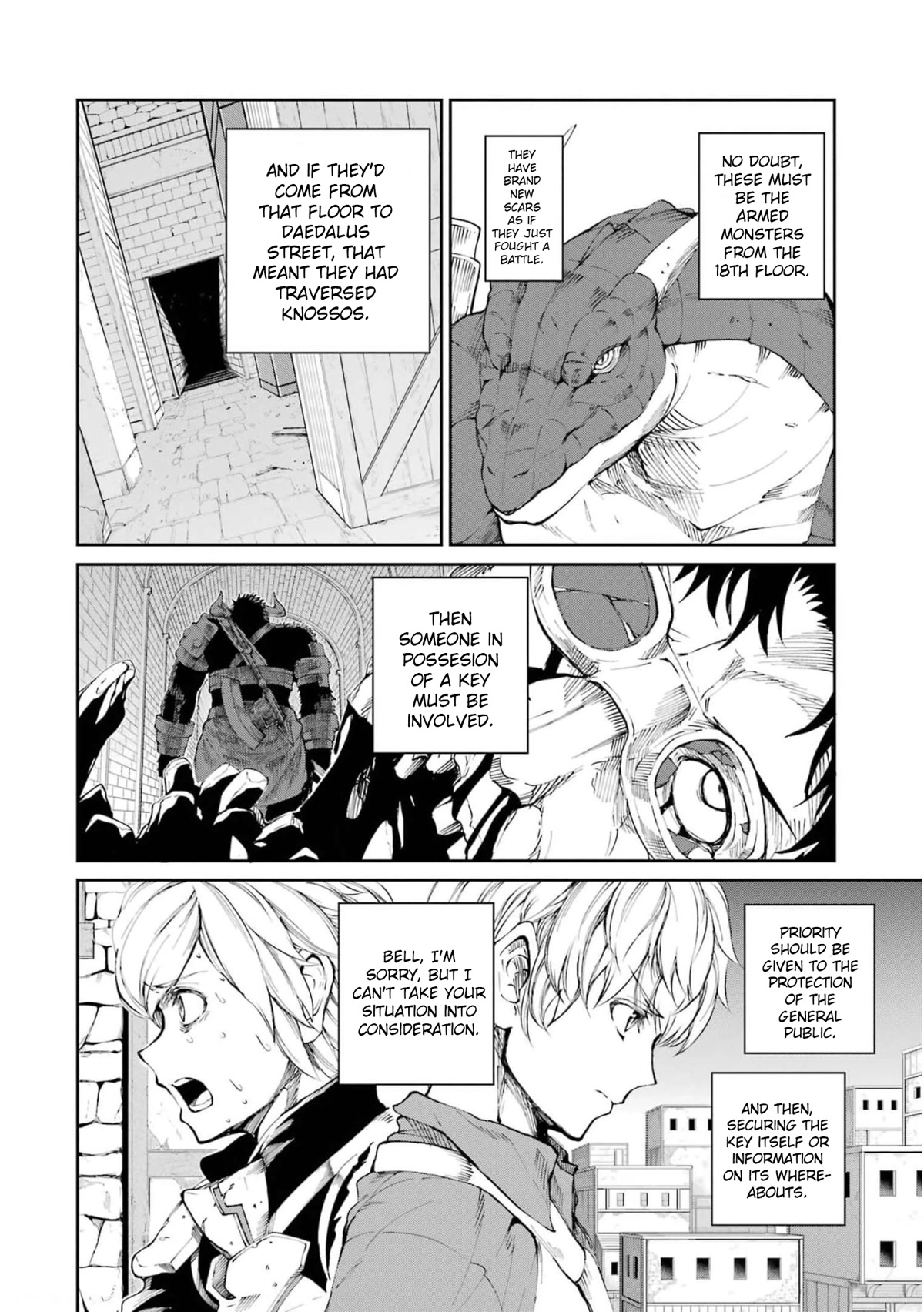 Dungeon ni Deai o Motomeru no wa Machigatte Iru Darou ka Gaiden - Sword Oratoria Chapter 80 page 29 - Chapter 80: Corrupt Hero