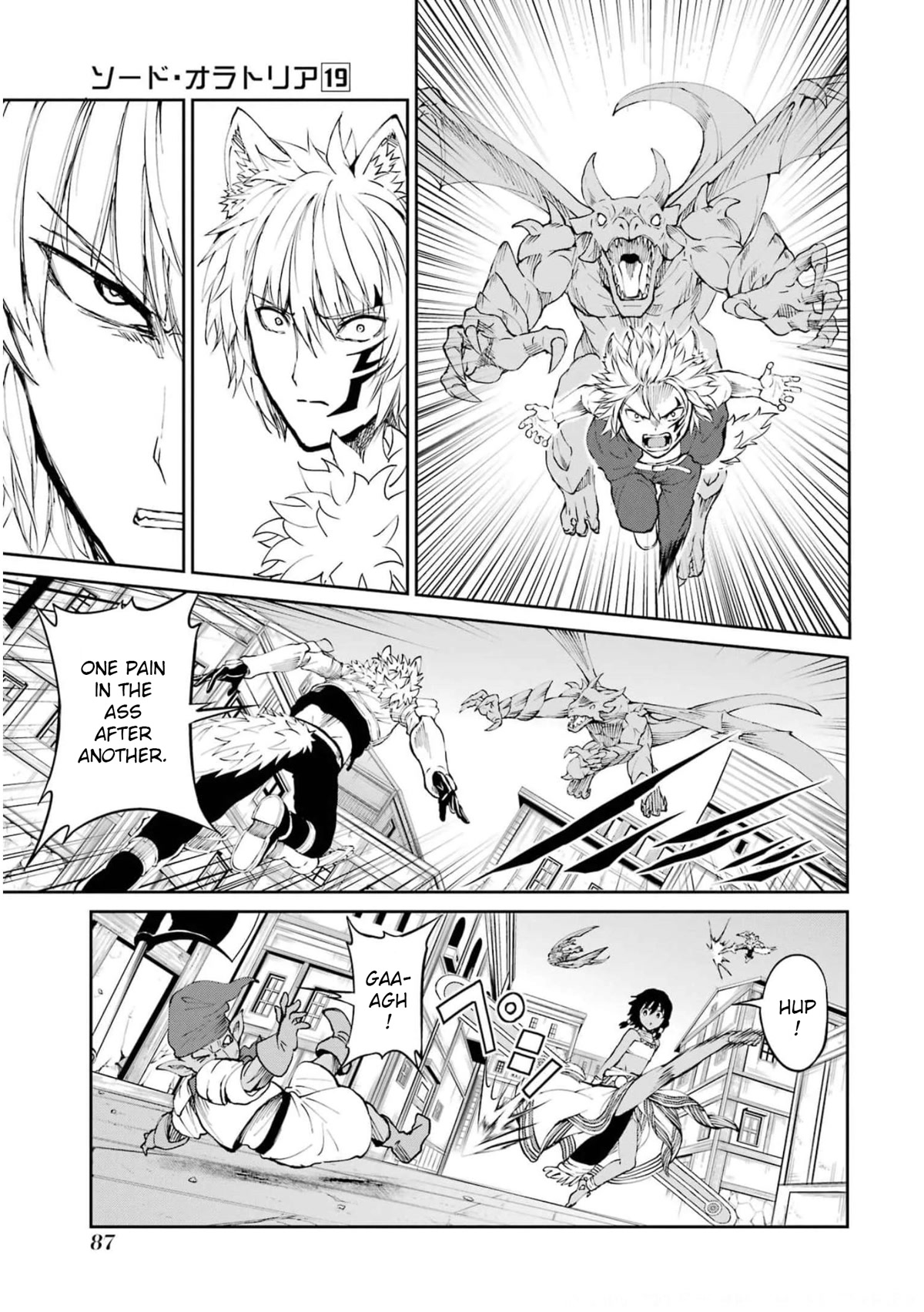 Dungeon ni Deai o Motomeru no wa Machigatte Iru Darou ka Gaiden - Sword Oratoria Chapter 80 page 34 - Chapter 80: Corrupt Hero