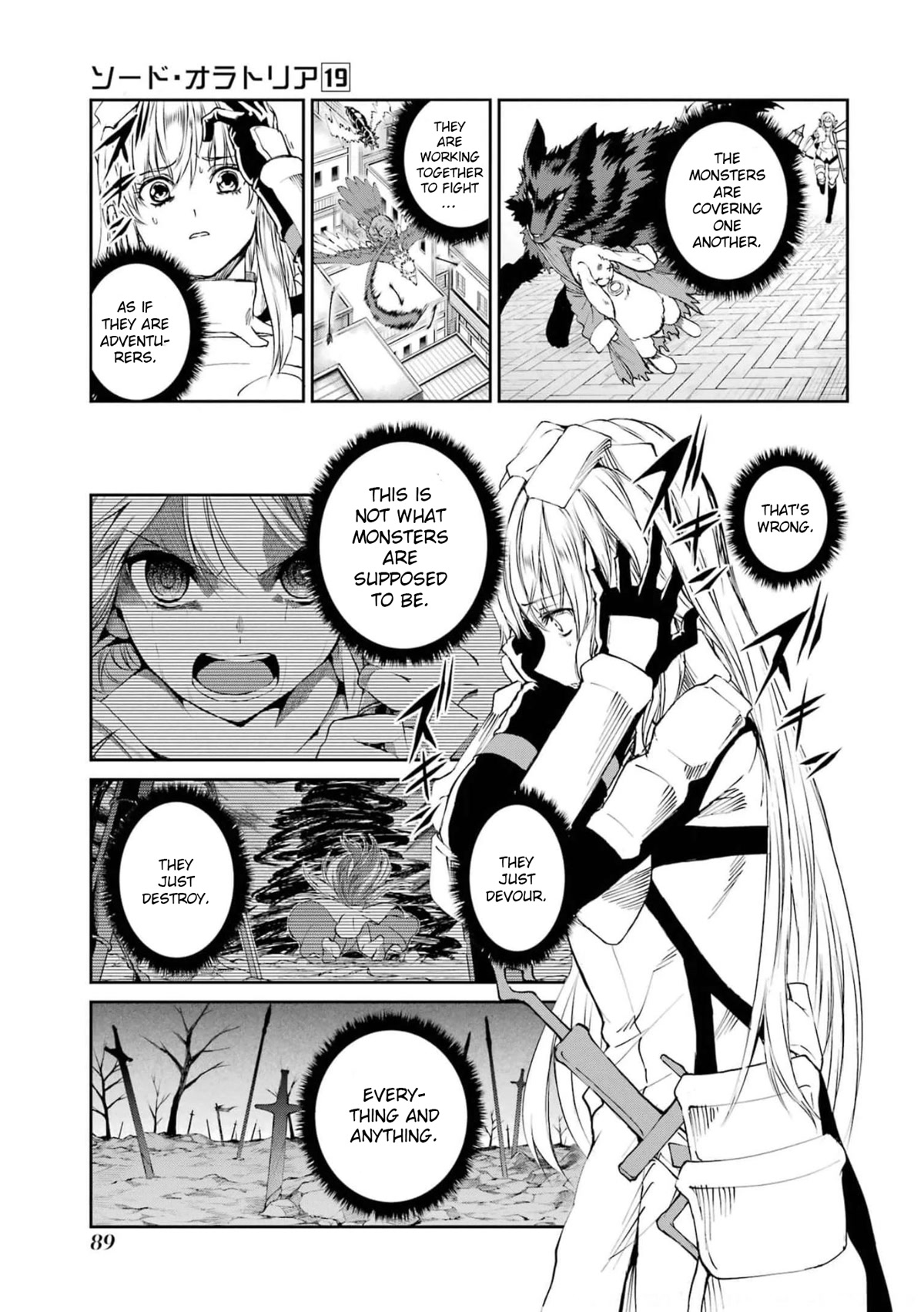 Dungeon ni Deai o Motomeru no wa Machigatte Iru Darou ka Gaiden - Sword Oratoria Chapter 80 page 36 - Chapter 80: Corrupt Hero