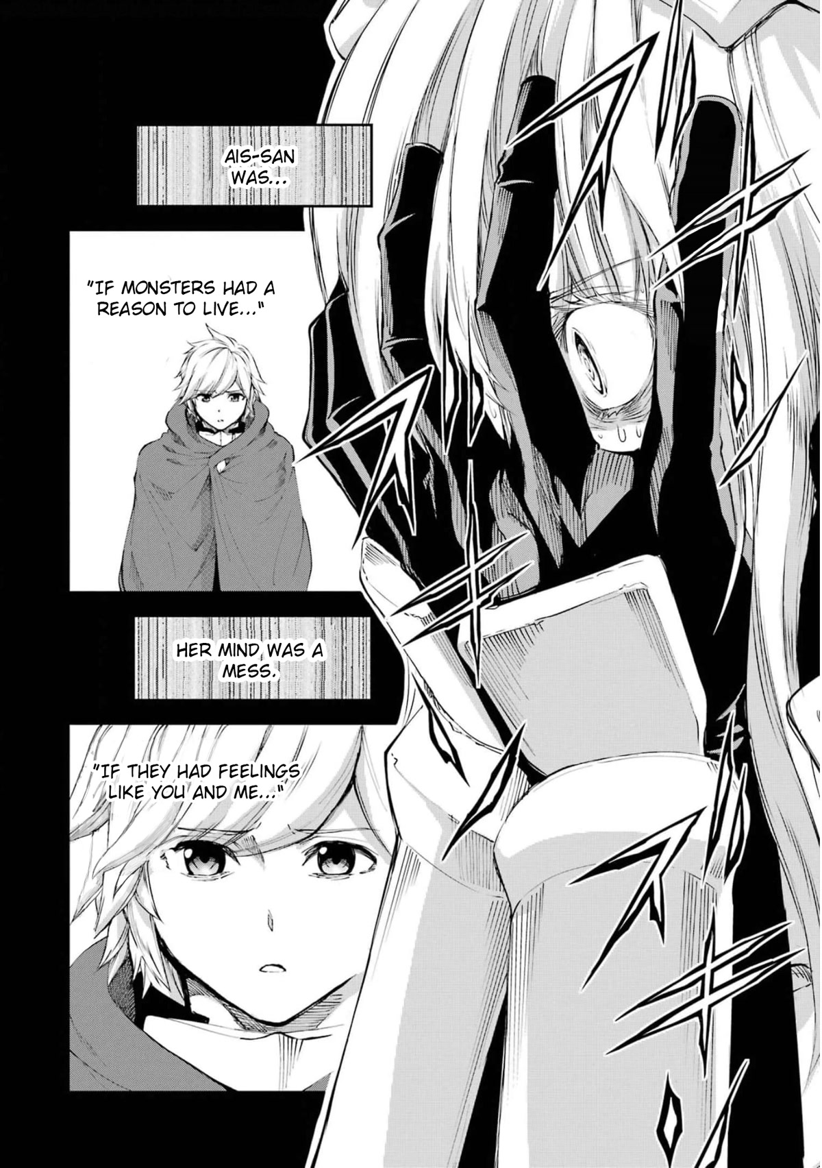 Dungeon ni Deai o Motomeru no wa Machigatte Iru Darou ka Gaiden - Sword Oratoria Chapter 80 page 37 - Chapter 80: Corrupt Hero