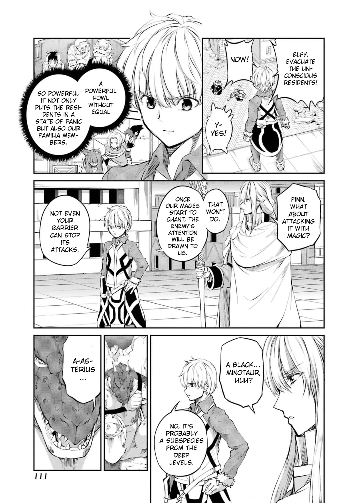 Dungeon ni Deai o Motomeru no wa Machigatte Iru Darou ka Gaiden - Sword Oratoria Chapter 81 page 10 - Chapter 81: Monster