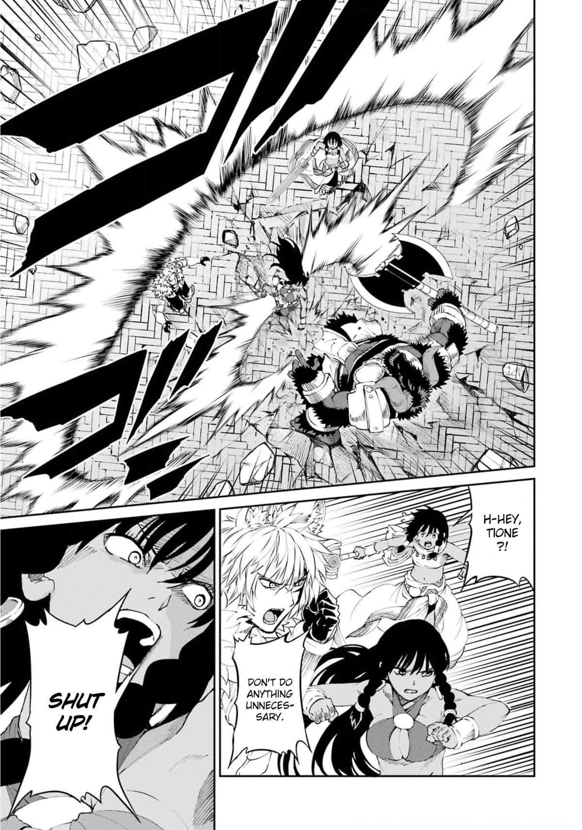 Dungeon ni Deai o Motomeru no wa Machigatte Iru Darou ka Gaiden - Sword Oratoria Chapter 81 page 12 - Chapter 81: Monster