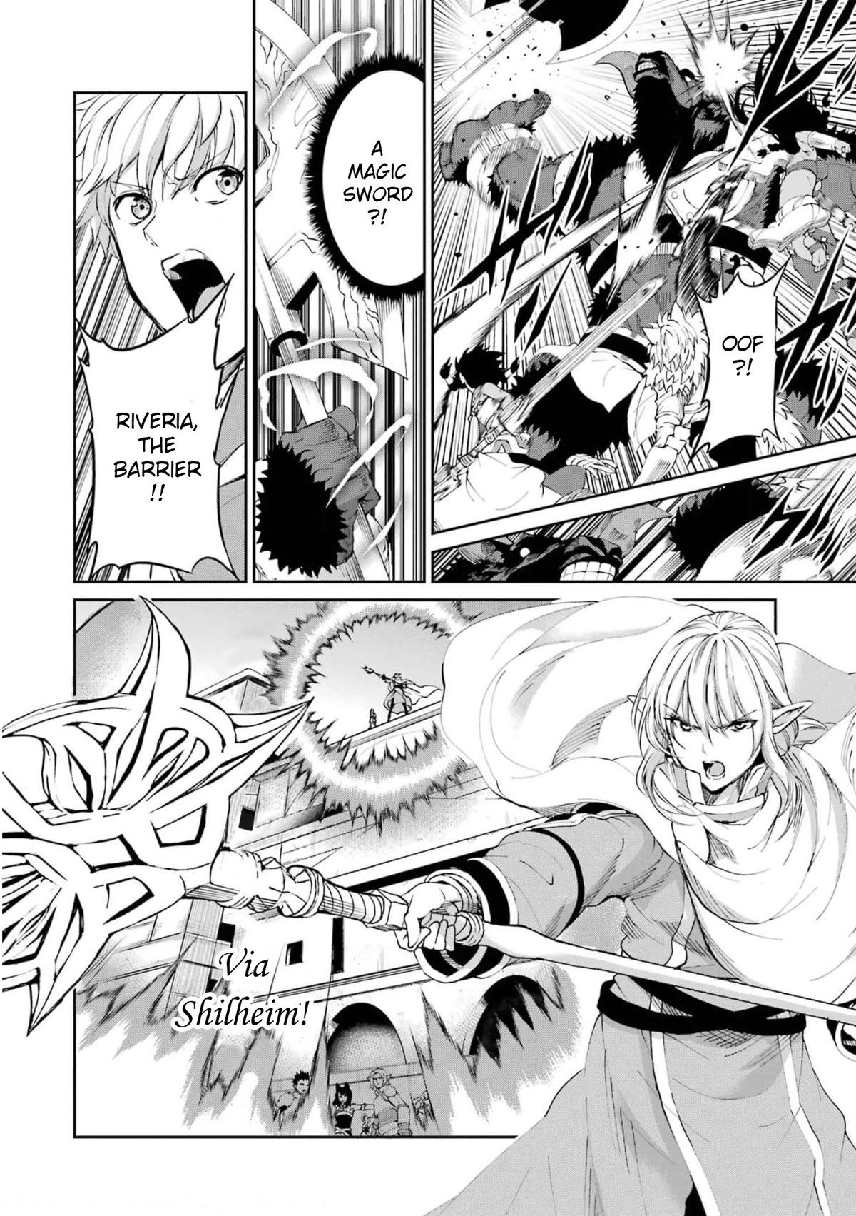 Dungeon ni Deai o Motomeru no wa Machigatte Iru Darou ka Gaiden - Sword Oratoria Chapter 81 page 17 - Chapter 81: Monster