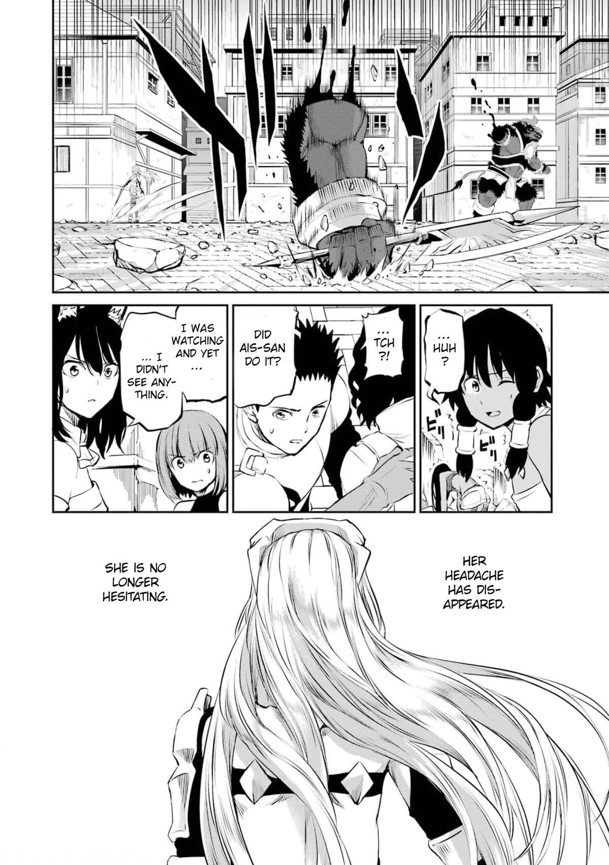 Dungeon ni Deai o Motomeru no wa Machigatte Iru Darou ka Gaiden - Sword Oratoria Chapter 81 page 24 - Chapter 81: Monster