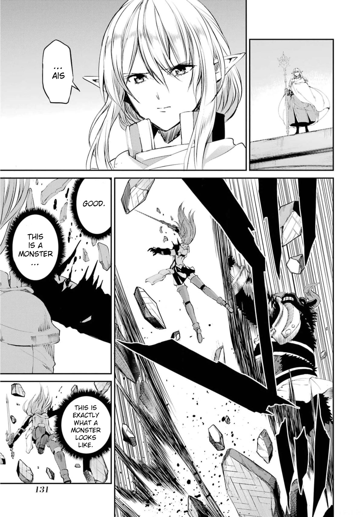 Dungeon ni Deai o Motomeru no wa Machigatte Iru Darou ka Gaiden - Sword Oratoria Chapter 81 page 28 - Chapter 81: Monster