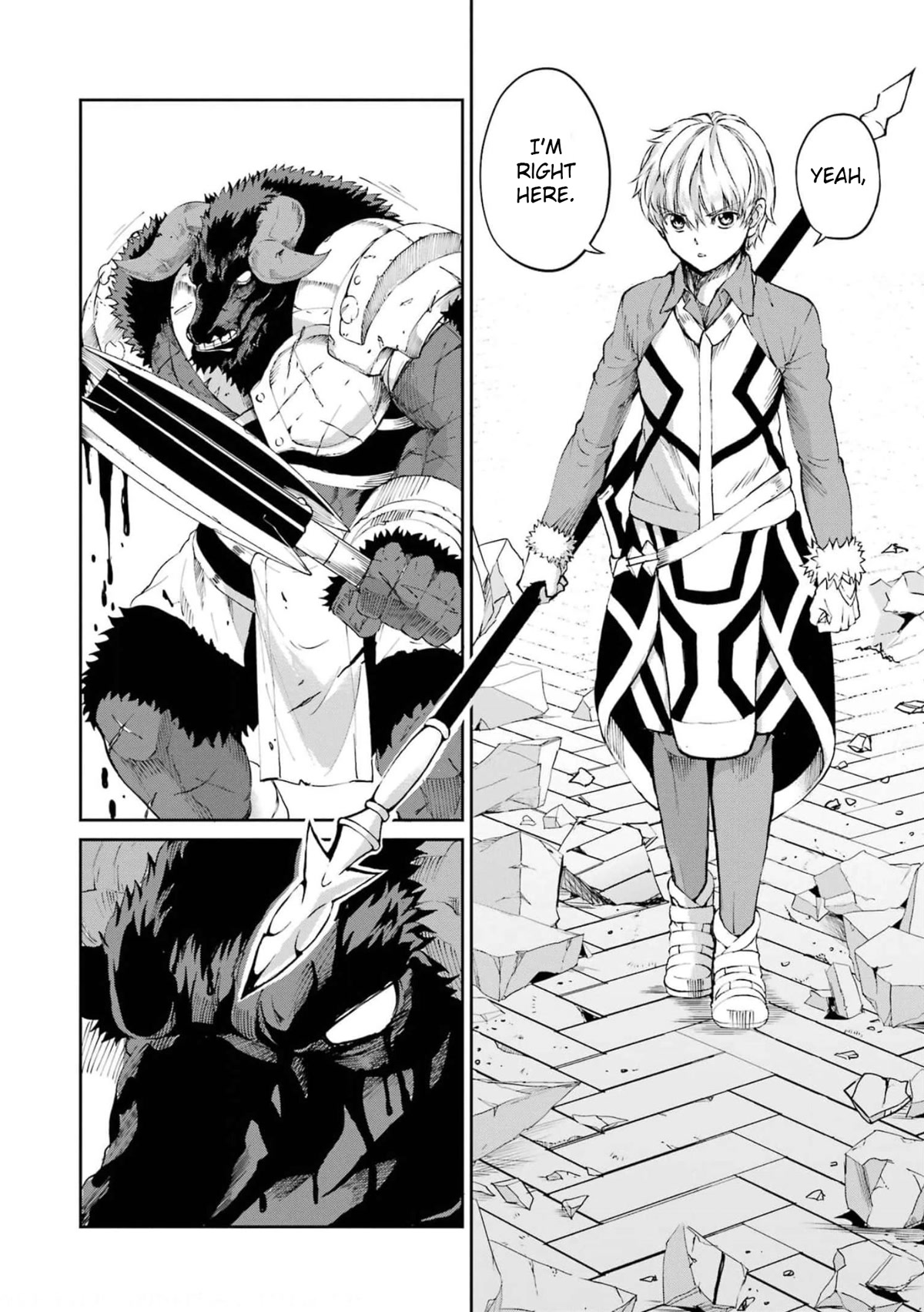 Dungeon ni Deai o Motomeru no wa Machigatte Iru Darou ka Gaiden - Sword Oratoria Chapter 81 page 34 - Chapter 81: Monster