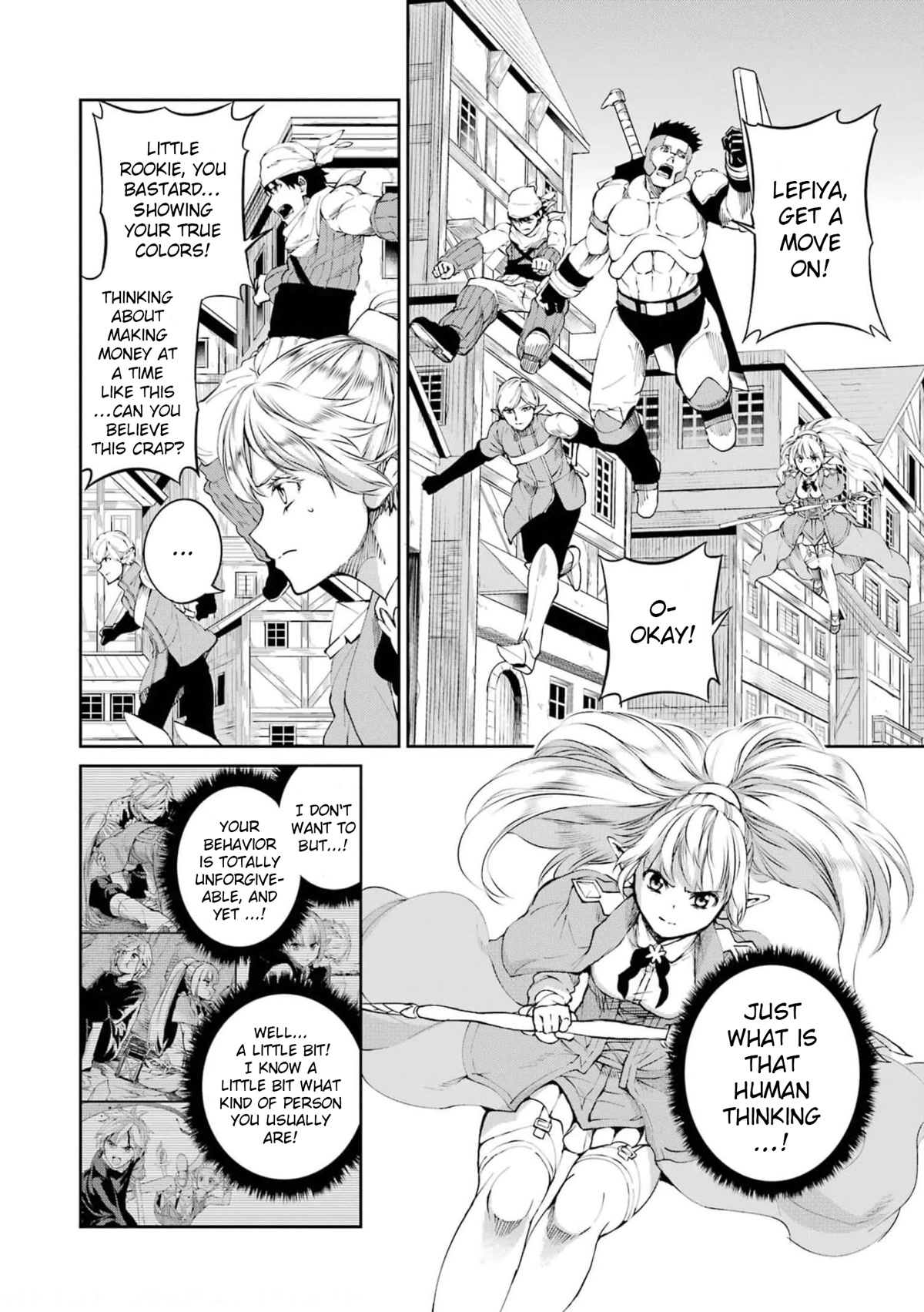 Dungeon ni Deai o Motomeru no wa Machigatte Iru Darou ka Gaiden - Sword Oratoria Chapter 81 page 38 - Chapter 81: Monster