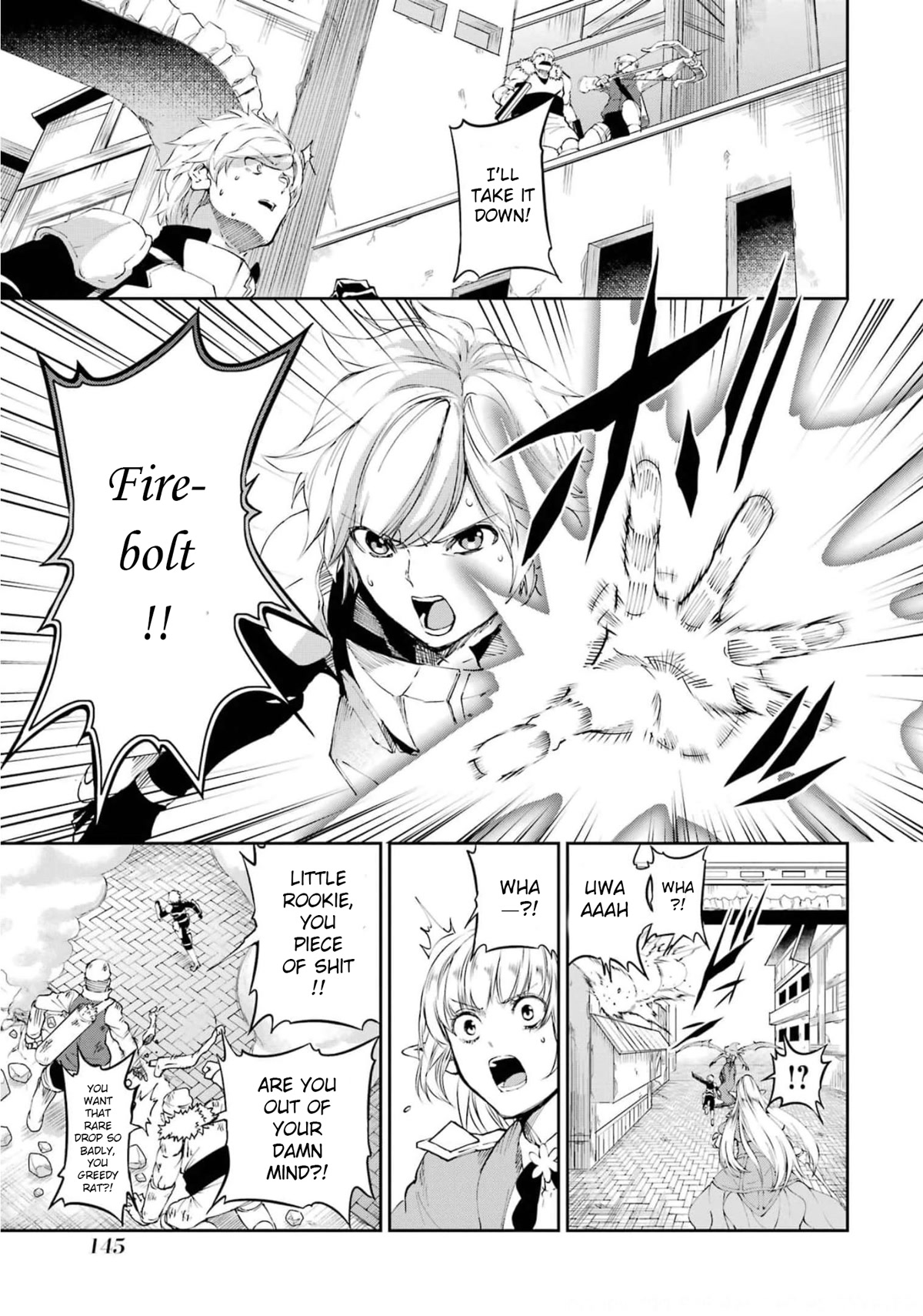 Dungeon ni Deai o Motomeru no wa Machigatte Iru Darou ka Gaiden - Sword Oratoria Chapter 81 page 41 - Chapter 81: Monster