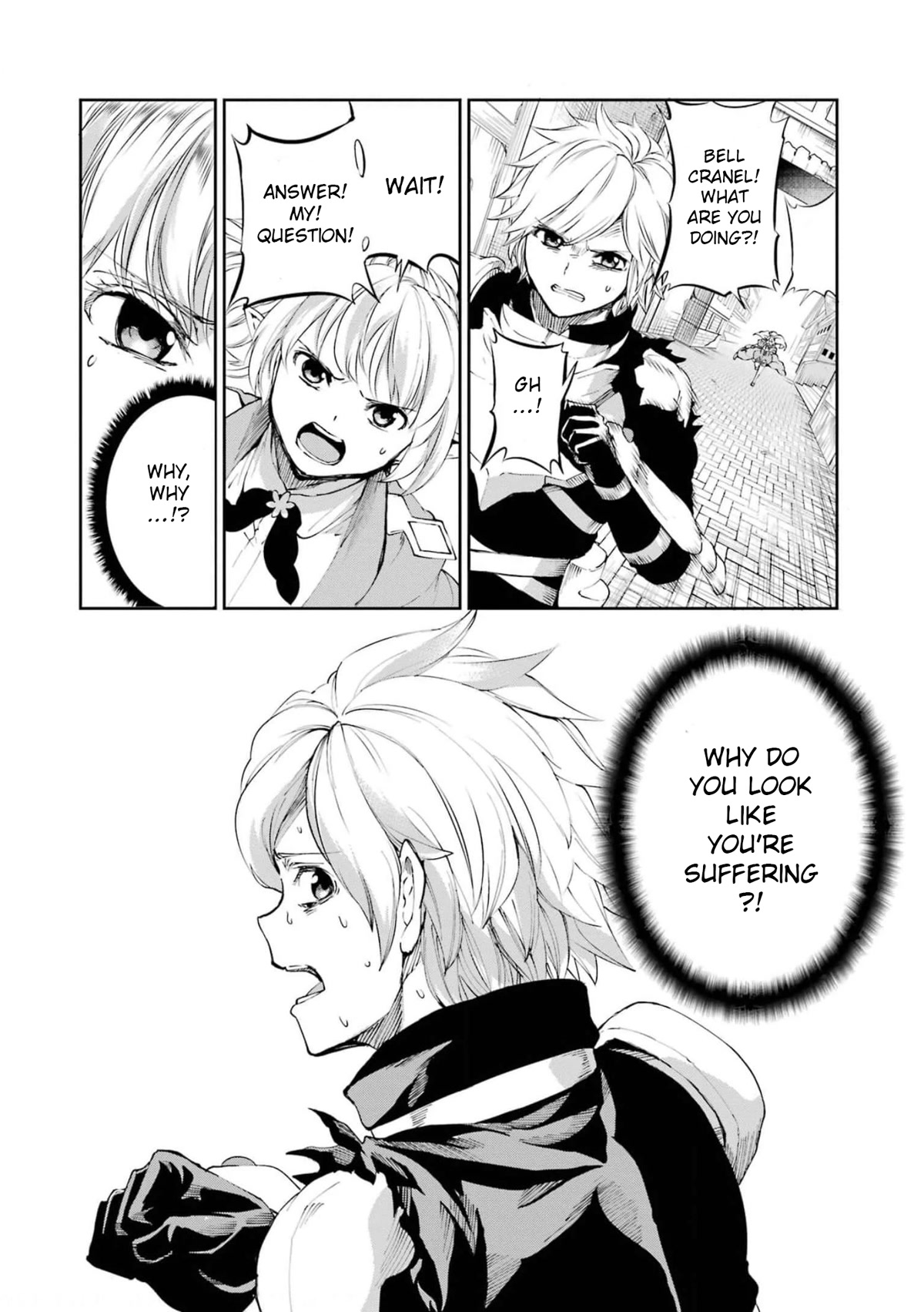Dungeon ni Deai o Motomeru no wa Machigatte Iru Darou ka Gaiden - Sword Oratoria Chapter 81 page 42 - Chapter 81: Monster