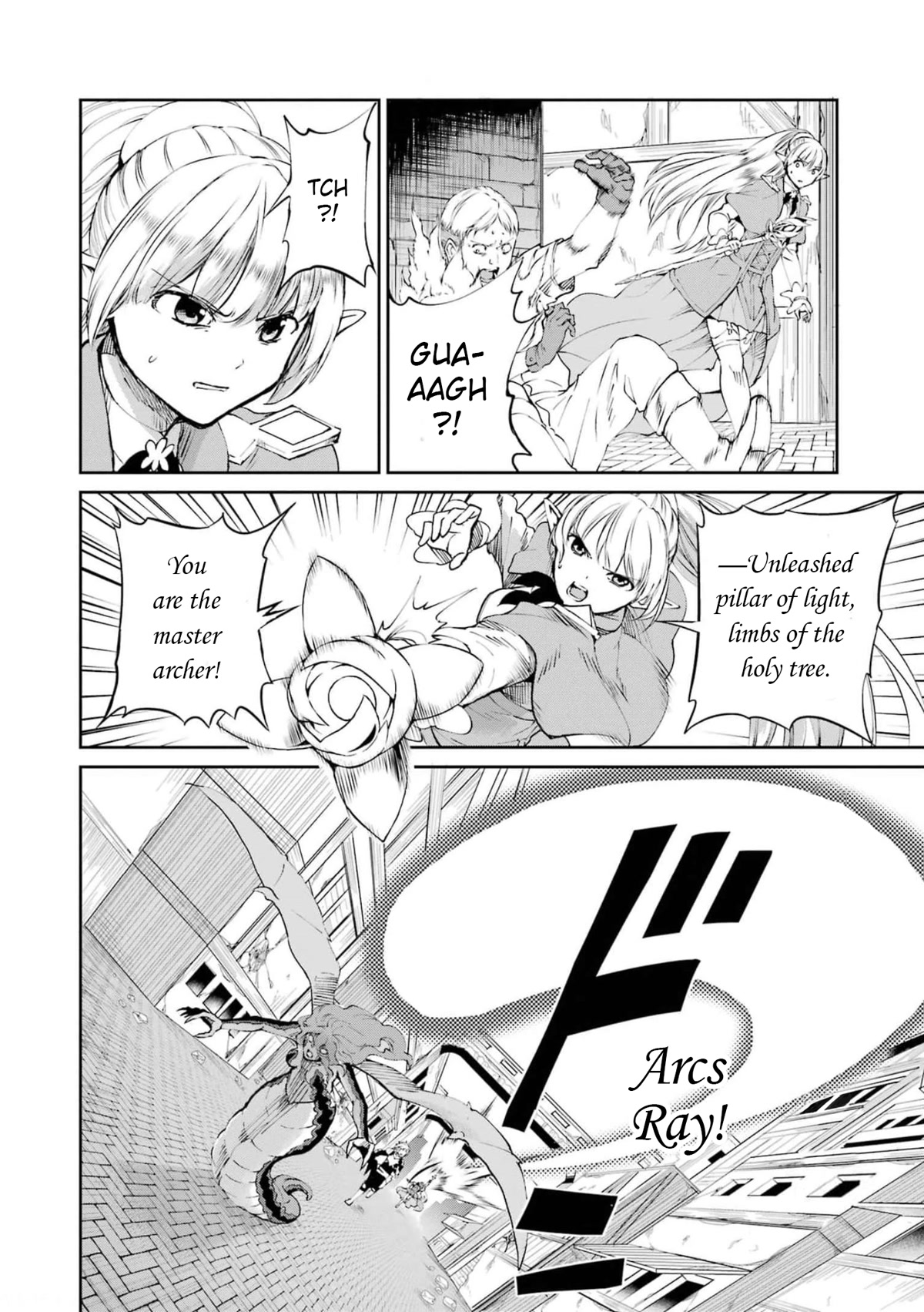 Dungeon ni Deai o Motomeru no wa Machigatte Iru Darou ka Gaiden - Sword Oratoria Chapter 81 page 44 - Chapter 81: Monster