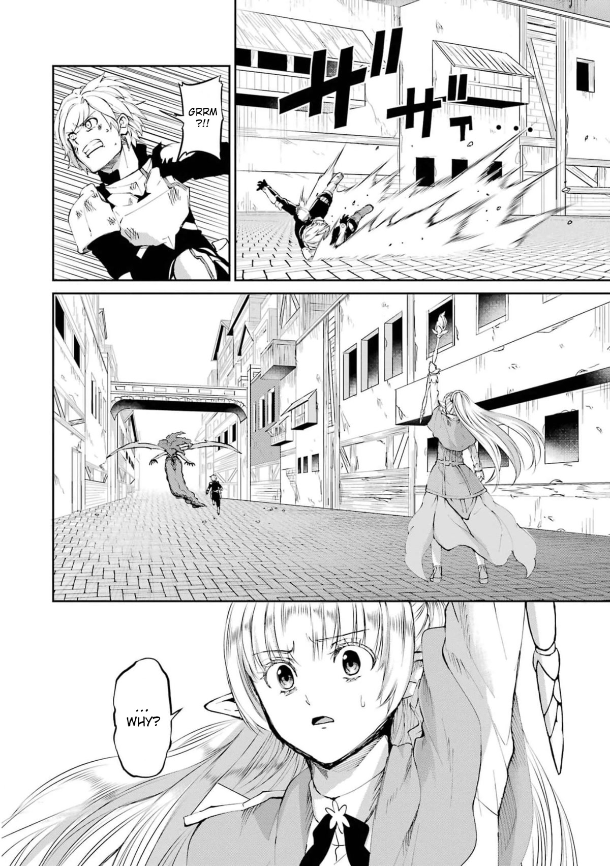 Dungeon ni Deai o Motomeru no wa Machigatte Iru Darou ka Gaiden - Sword Oratoria Chapter 81 page 46 - Chapter 81: Monster