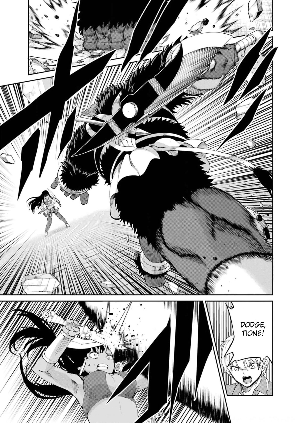 Dungeon ni Deai o Motomeru no wa Machigatte Iru Darou ka Gaiden - Sword Oratoria Chapter 81 page 6 - Chapter 81: Monster