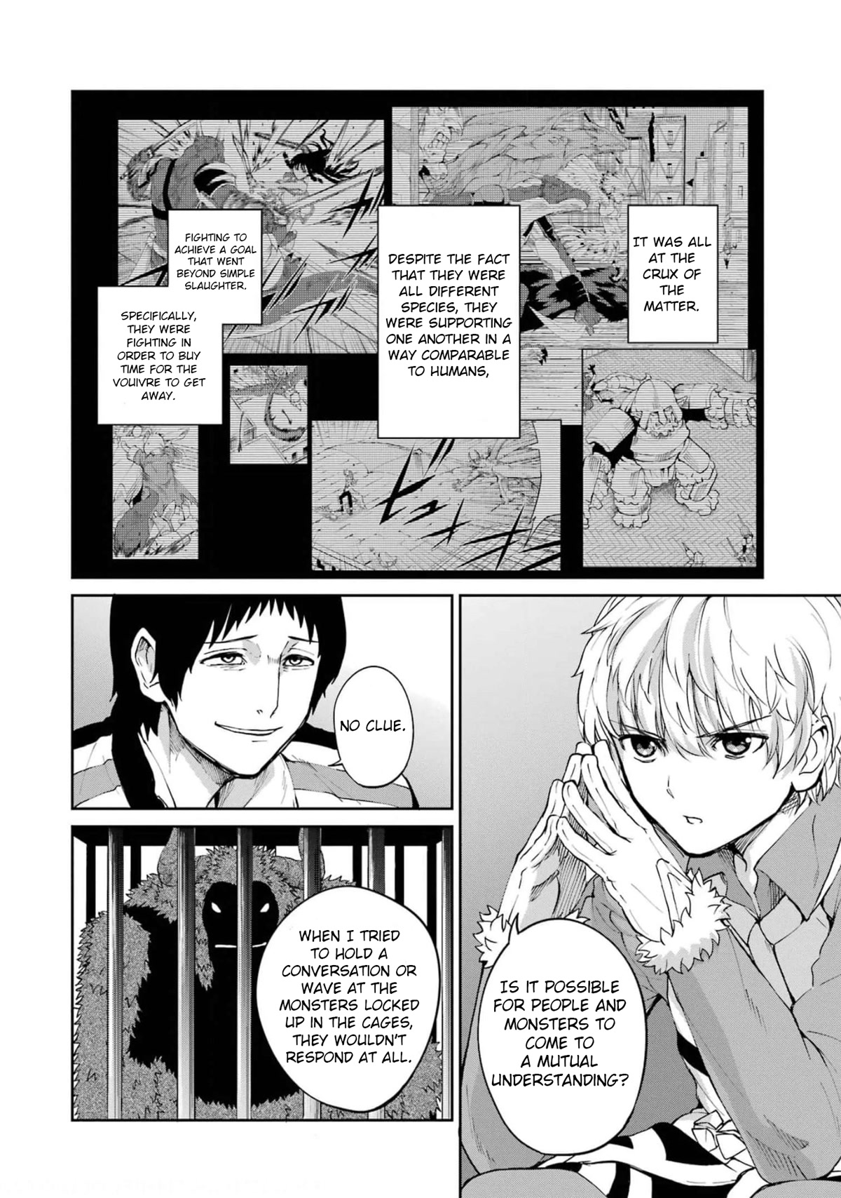 Dungeon ni Deai o Motomeru no wa Machigatte Iru Darou ka Gaiden - Sword Oratoria Chapter 82 page 12 - Chapter 82: Interrogation