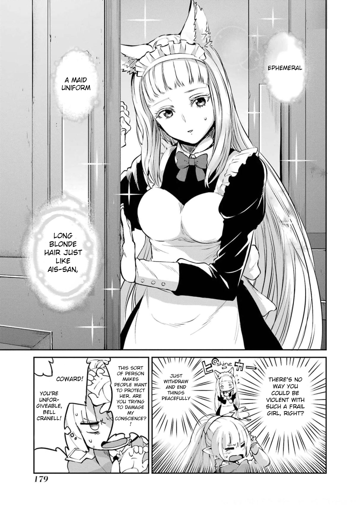 Dungeon ni Deai o Motomeru no wa Machigatte Iru Darou ka Gaiden - Sword Oratoria Chapter 82 page 27 - Chapter 82: Interrogation