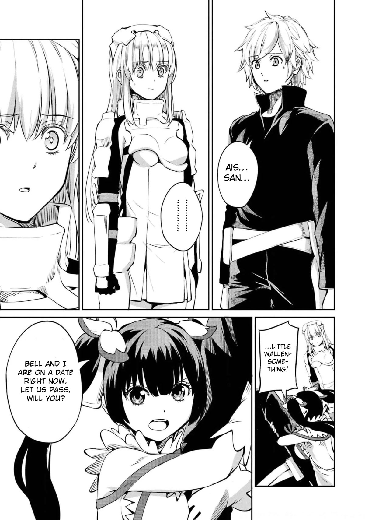 Dungeon ni Deai o Motomeru no wa Machigatte Iru Darou ka Gaiden - Sword Oratoria Chapter 82 page 39 - Chapter 82: Interrogation