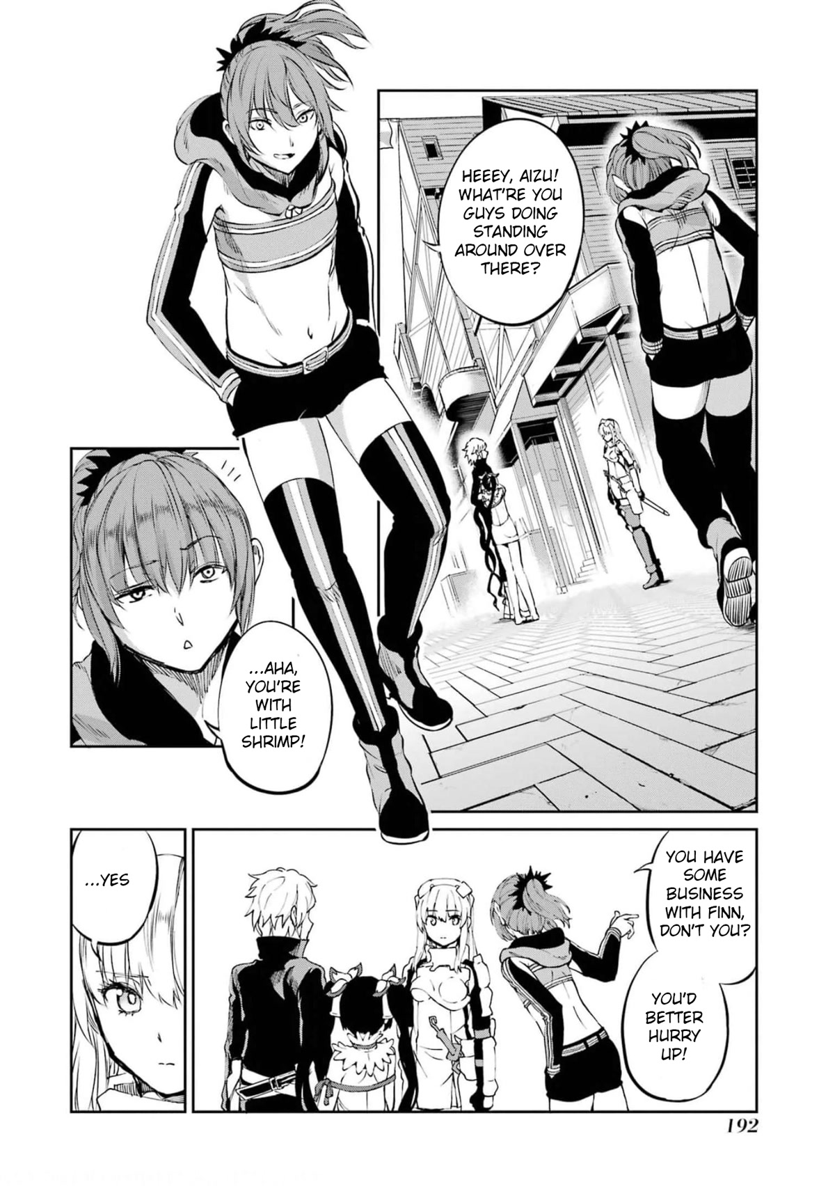Dungeon ni Deai o Motomeru no wa Machigatte Iru Darou ka Gaiden - Sword Oratoria Chapter 82 page 40 - Chapter 82: Interrogation
