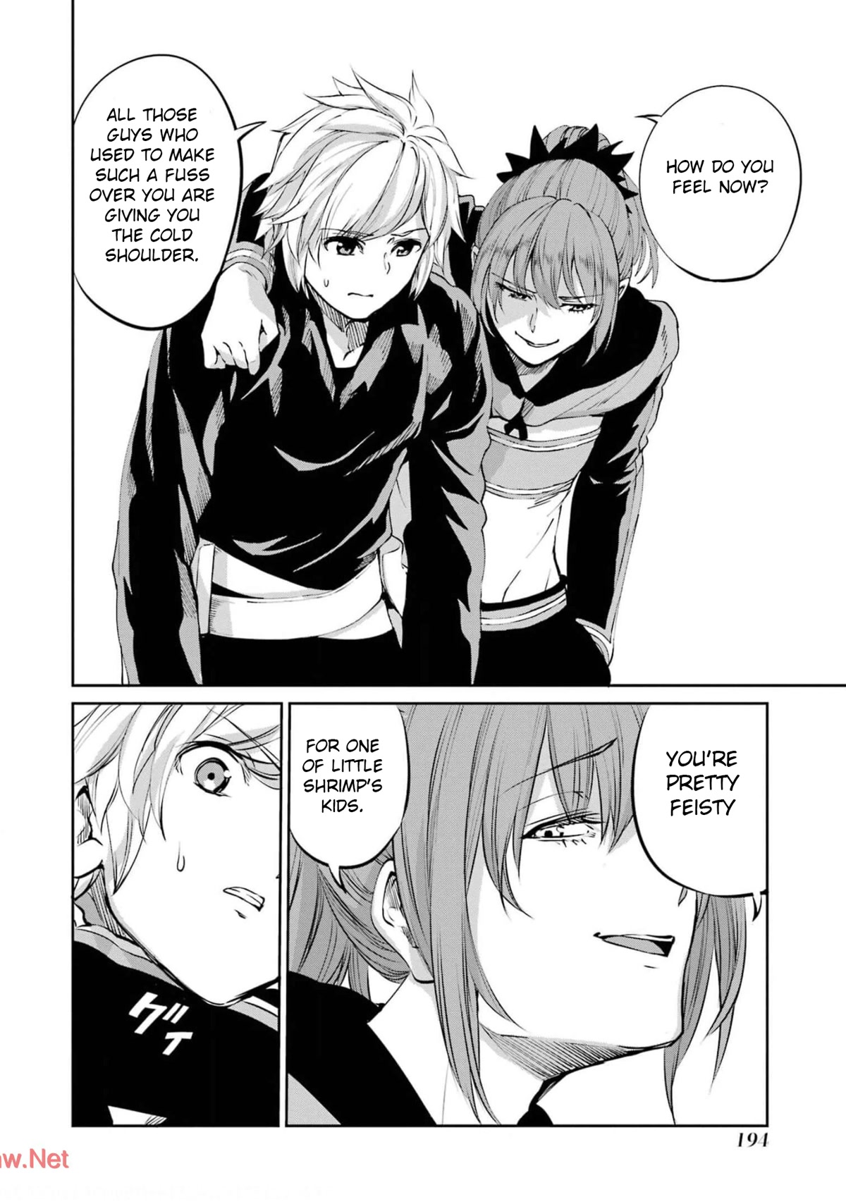 Dungeon ni Deai o Motomeru no wa Machigatte Iru Darou ka Gaiden - Sword Oratoria Chapter 82 page 42 - Chapter 82: Interrogation