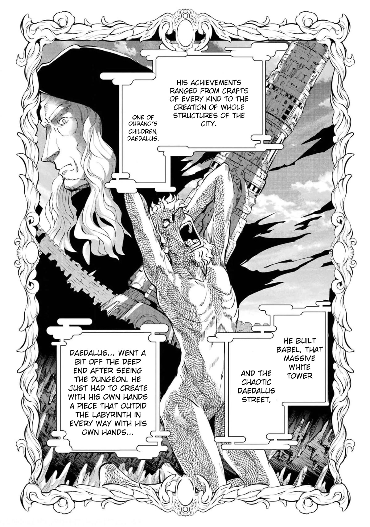Dungeon ni Deai o Motomeru no wa Machigatte Iru Darou ka Gaiden - Sword Oratoria Chapter 82 page 6 - Chapter 82: Interrogation