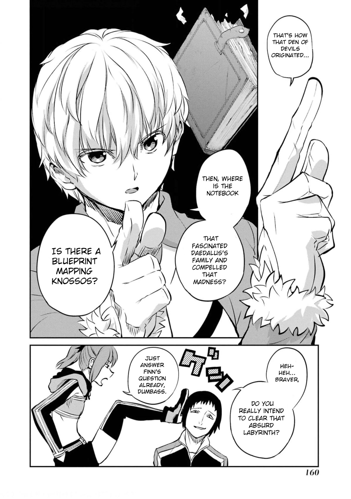 Dungeon ni Deai o Motomeru no wa Machigatte Iru Darou ka Gaiden - Sword Oratoria Chapter 82 page 8 - Chapter 82: Interrogation